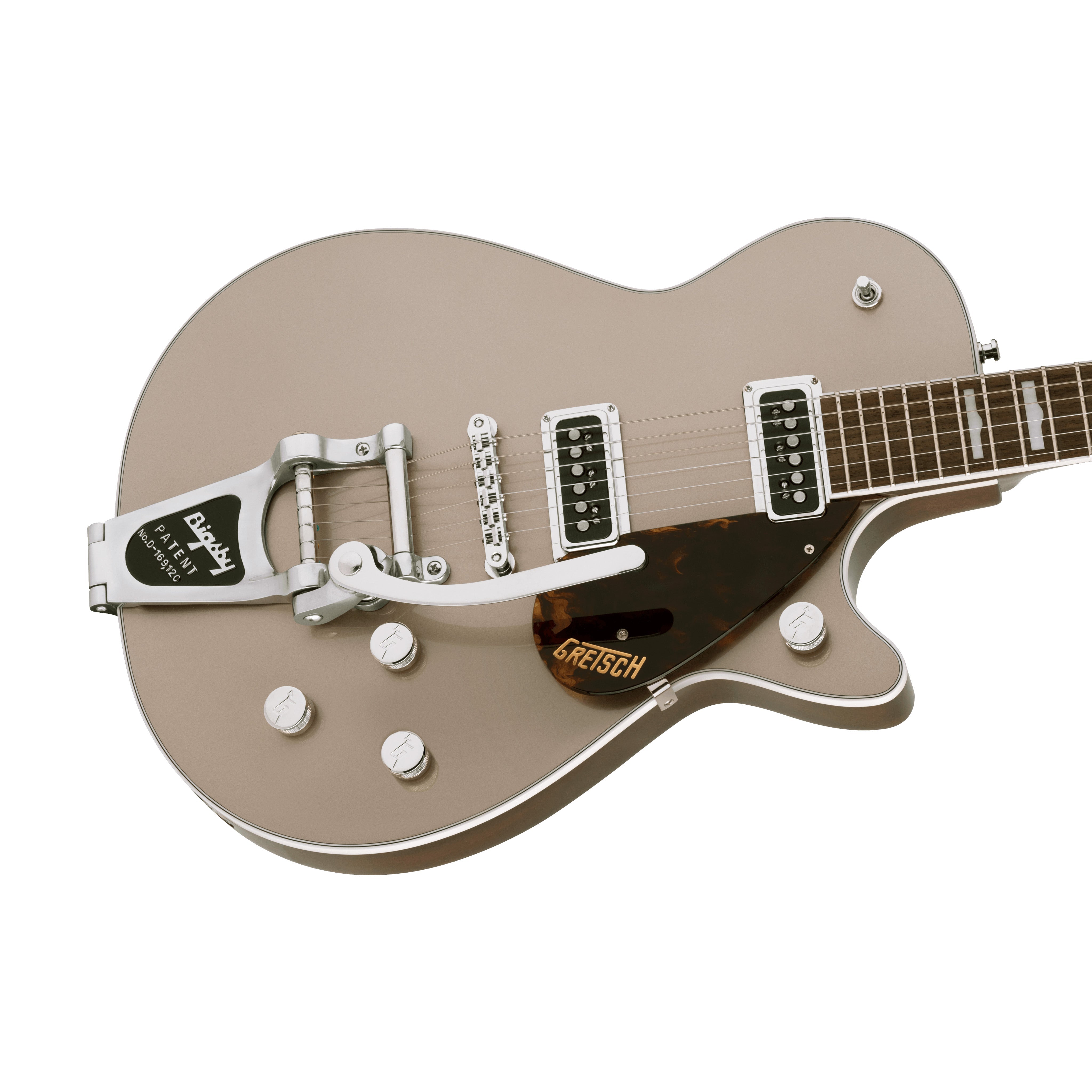 Gretsch G6128T Players Edition Jet DS Electric Guitar w/Bigsby, RW FB, Sahara Metallic |  GRETSCH |  ELECTRIC GUITAR |  Zoso Music