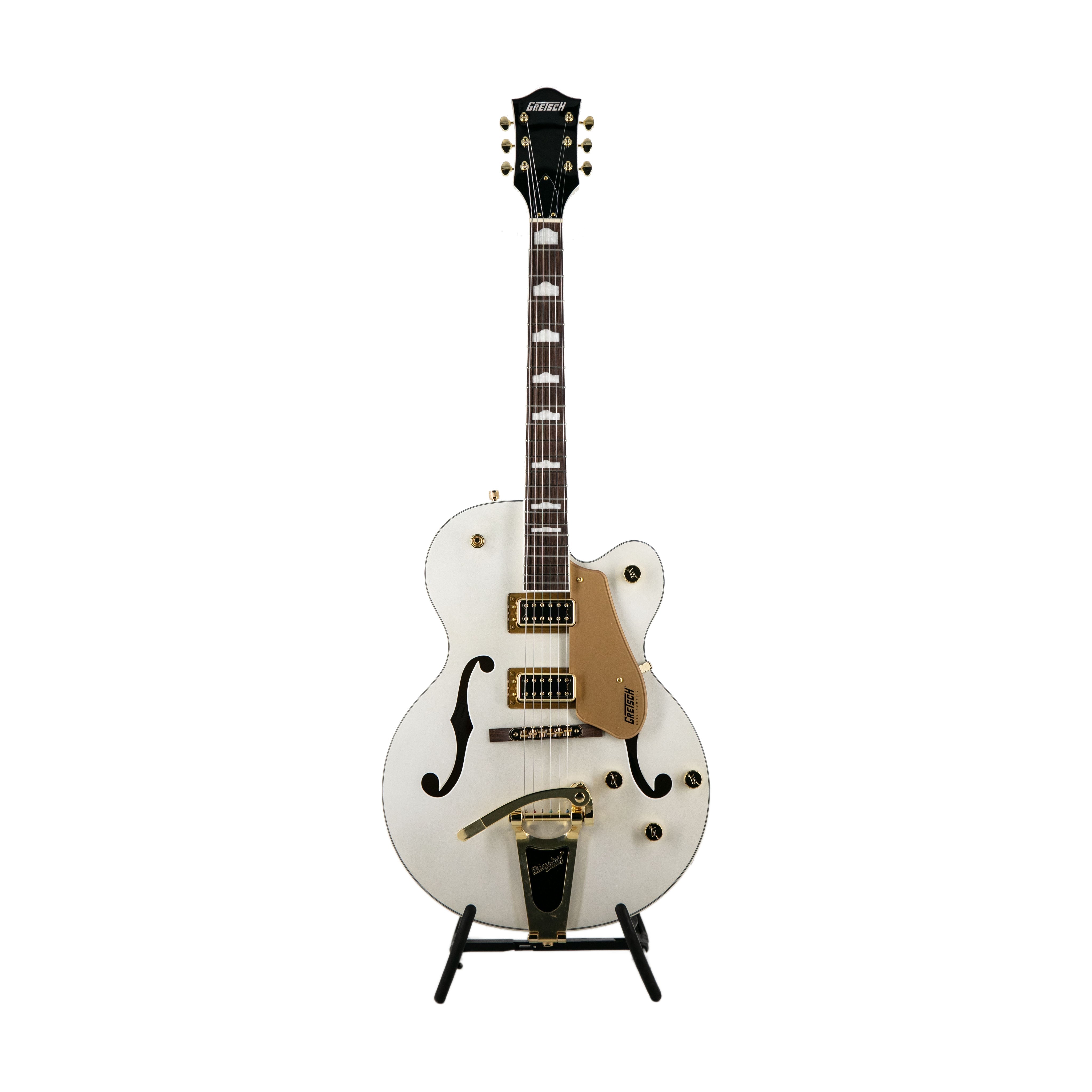 Gretsch FSR G5427TG Electromatic Hollow Body Single-Cut Guitar, Champagne White |  GRETSCH |  ELECTRIC GUITAR |  Zoso Music