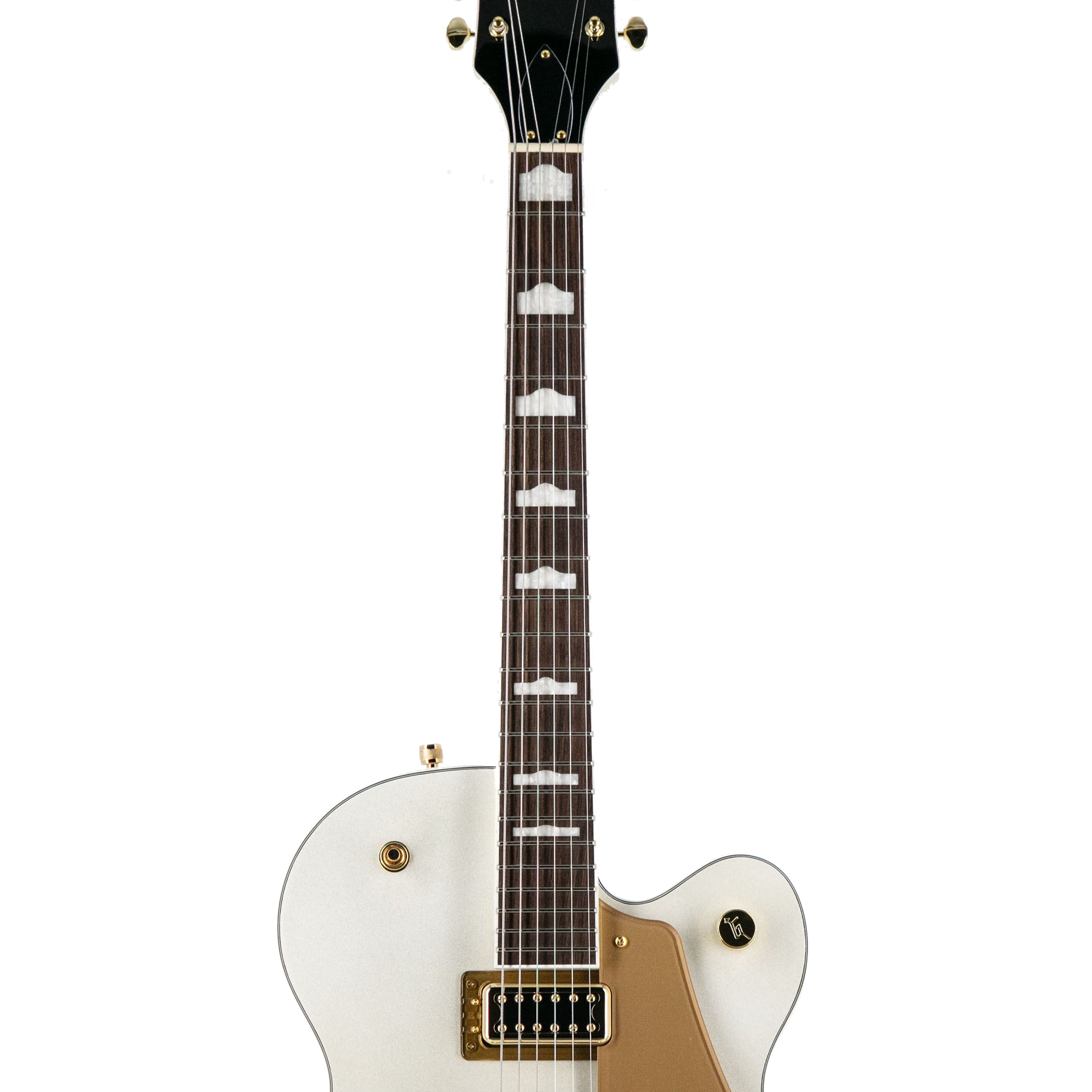Gretsch FSR G5427TG Electromatic Hollow Body Single-Cut Guitar, Champagne White |  GRETSCH |  ELECTRIC GUITAR |  Zoso Music
