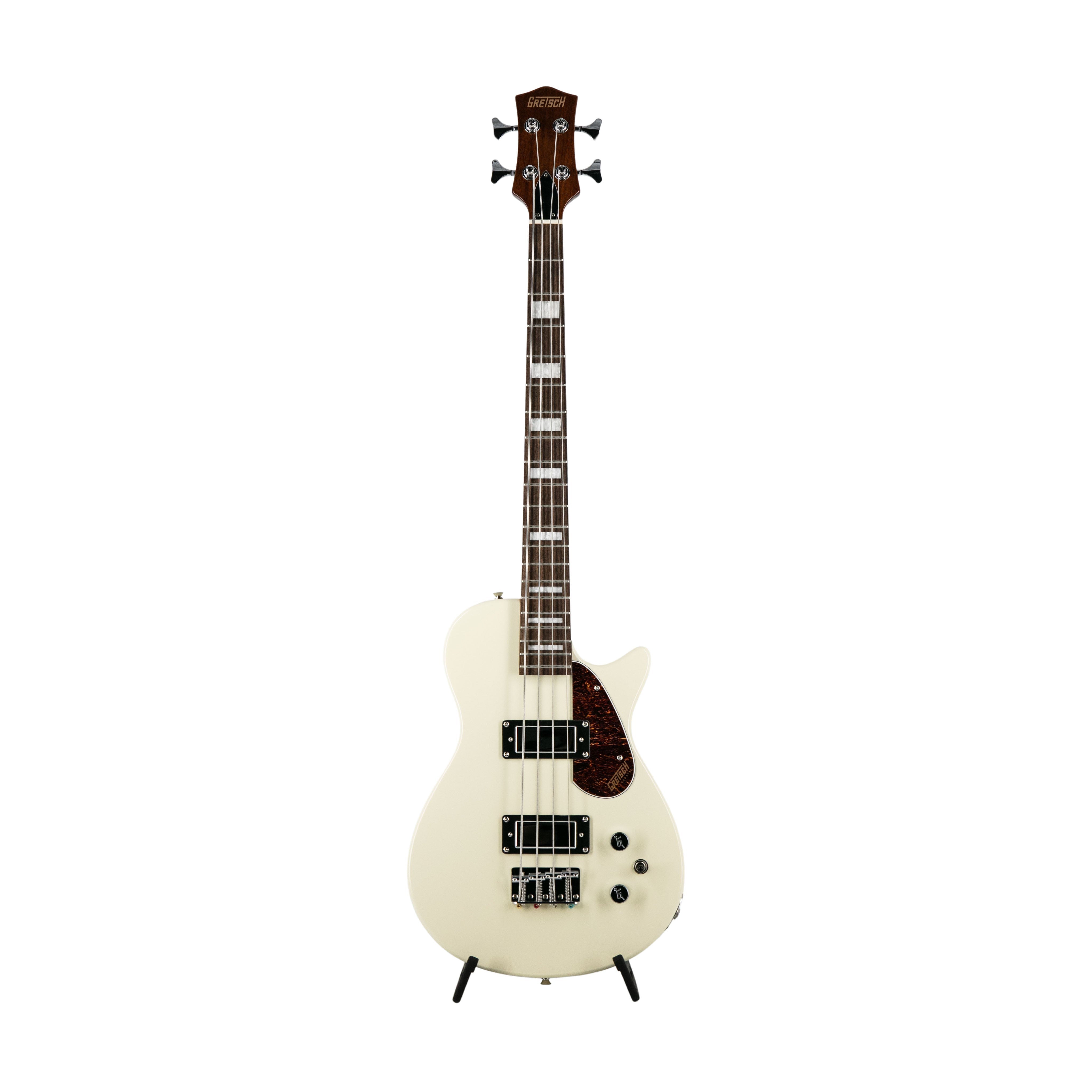 Gretsch FSR G2229B Electromatic Junior Jet Bass II Guitar, Vintage White |  GRETSCH |  BASS GUITAR |  Zoso Music