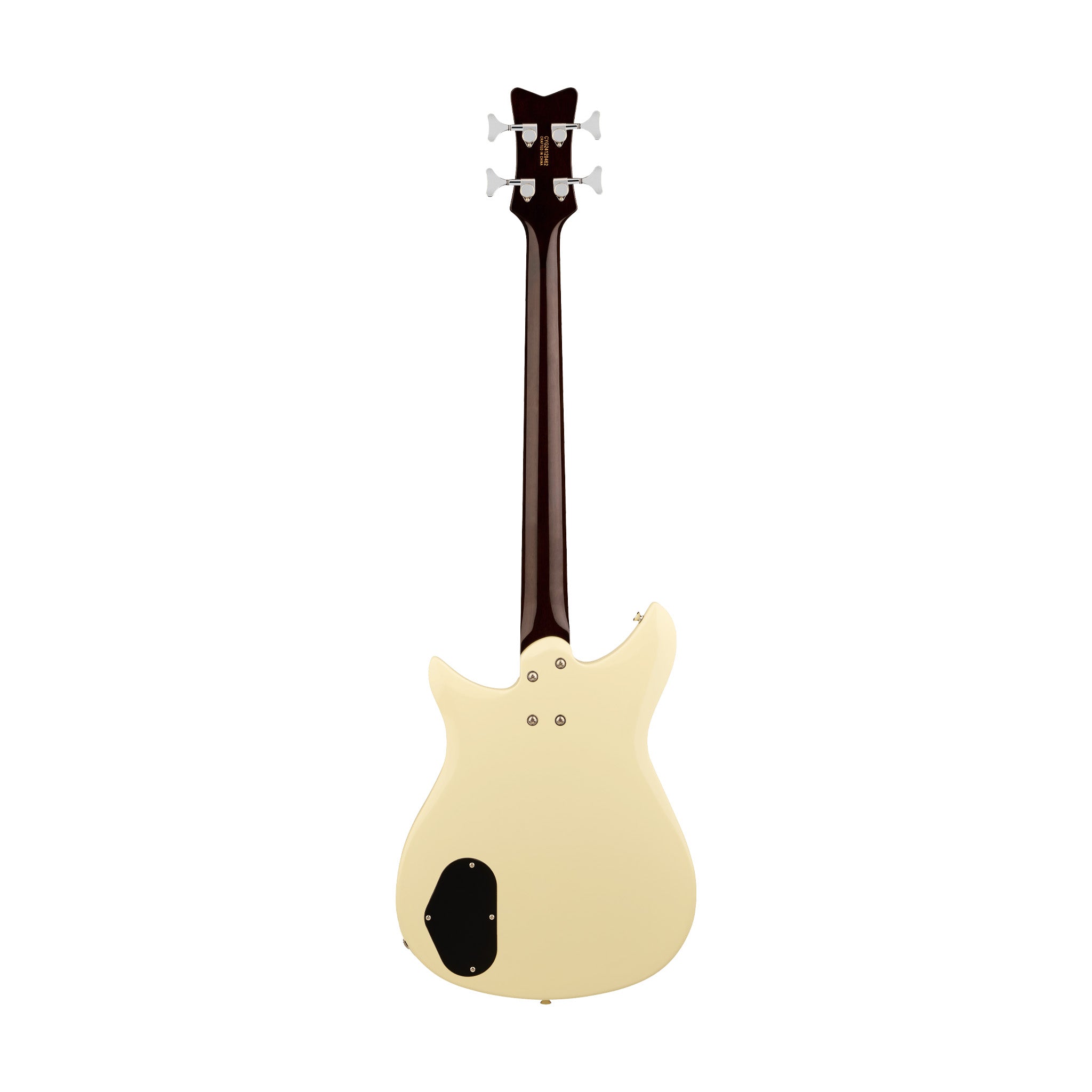 Gretsch Electromatic CVT Bass Double-Cut Guitar, Laurel FB, Vintage White |  GRETSCH |  BASS GUITAR |  Zoso Music