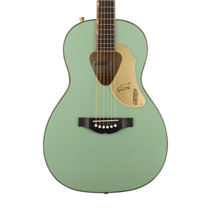Gretsch G5021E Ltd Ed Rancher Penguin Parlor Acoustic Guitar, RW FB, Mint Metallic | Zoso Music Sdn Bhd