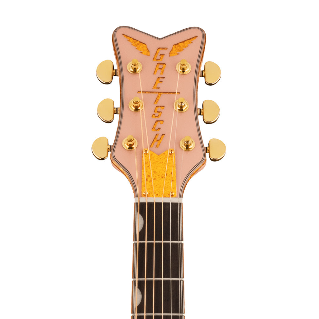 Gretsch G5021E Ltd Ed Rancher Penguin Parlor Acoustic Guitar, RW FB, Shell Pink |  GRETSCH |  ACOUSTIC GUITAR |  Zoso Music