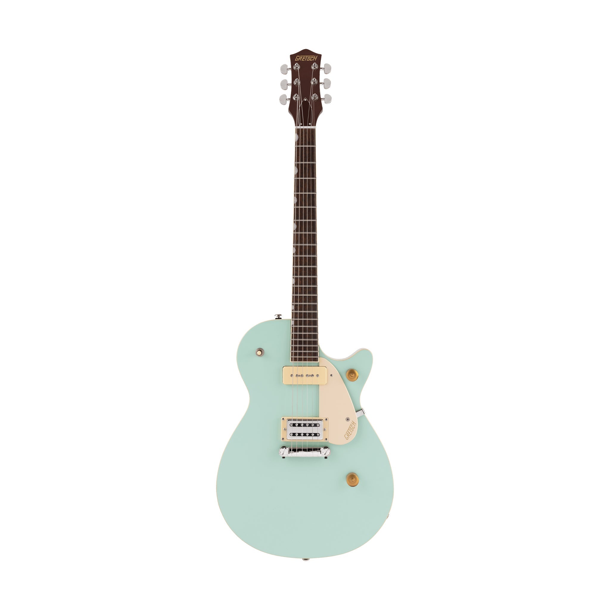 Gretsch G2215-P90 Streamliner Junior Jet Club Electric Guitar, Laurel FB, Mint Metallic |  GRETSCH |  ELECTRIC GUITAR |  Zoso Music