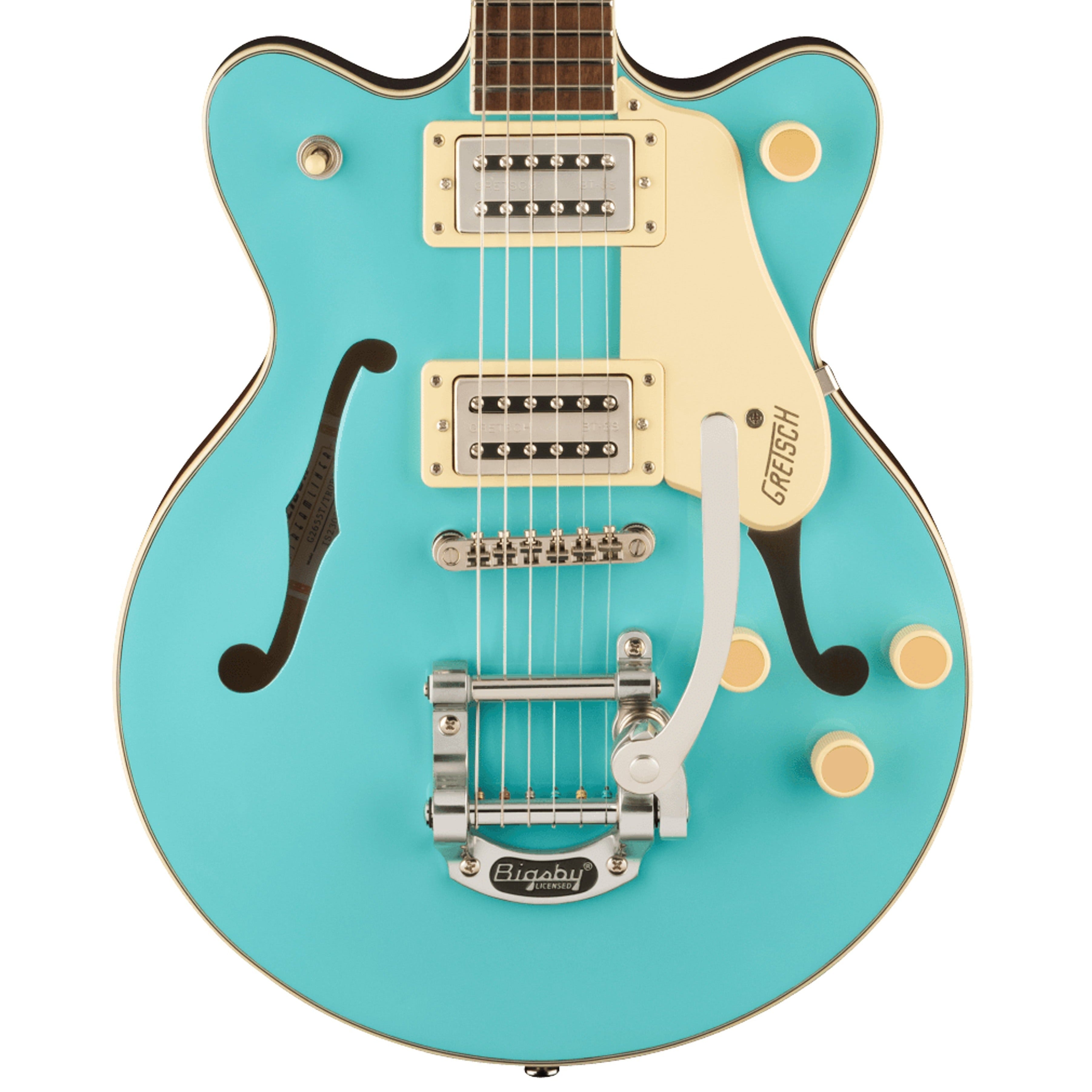 Gretsch G2655T Streamliner Center Block Jr. Electric Guitar, Tropico | Zoso Music Sdn Bhd