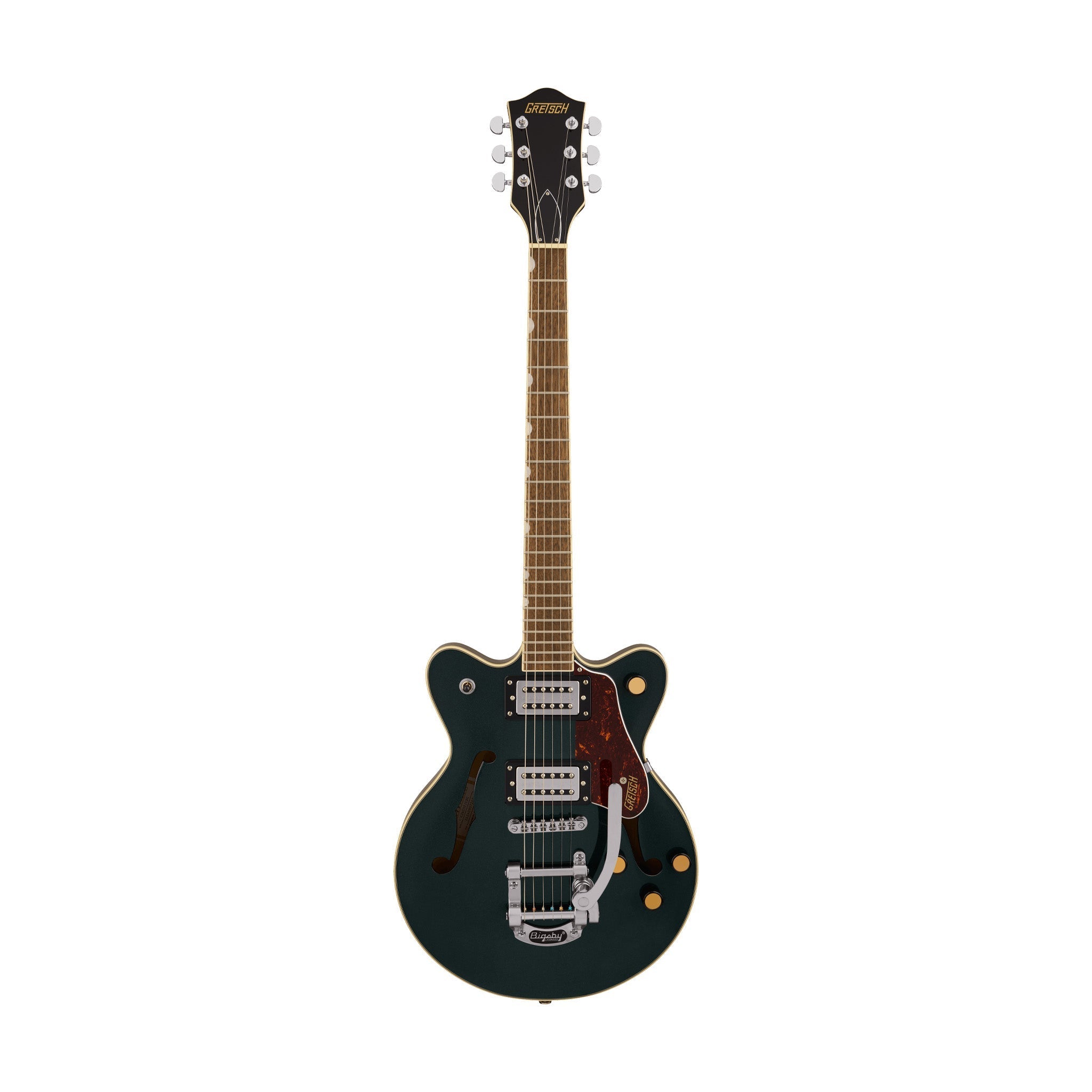 Gretsch G2655T Streamliner Center Block Jr. Double-Cut Electric Guitar, Cadillac Green |  GRETSCH |  ELECTRIC GUITAR |  Zoso Music