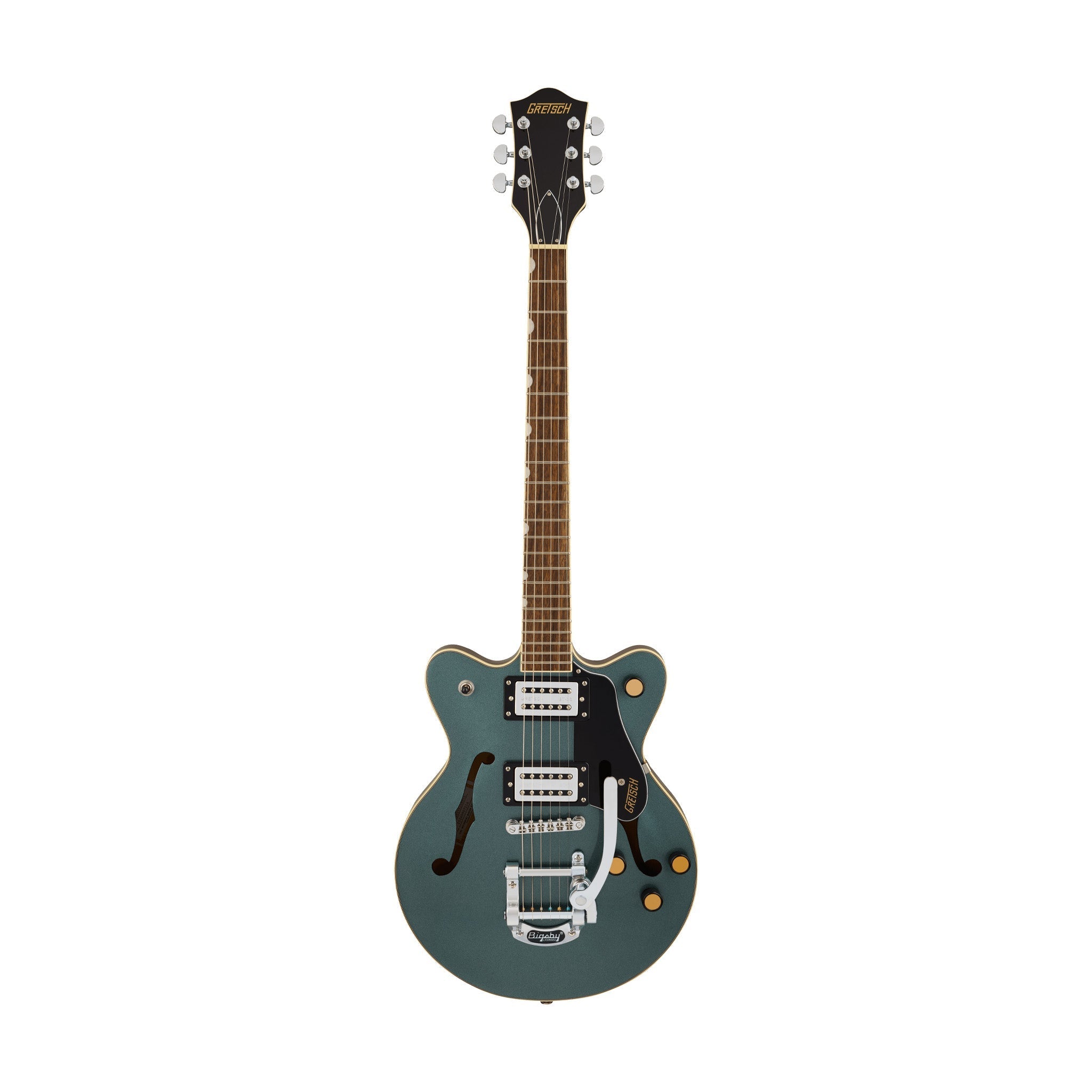 Gretsch G2655T Streamliner Center Block Jr. Double-Cut Electric Guitar, Gunmetal |  GRETSCH |  ELECTRIC GUITAR |  Zoso Music