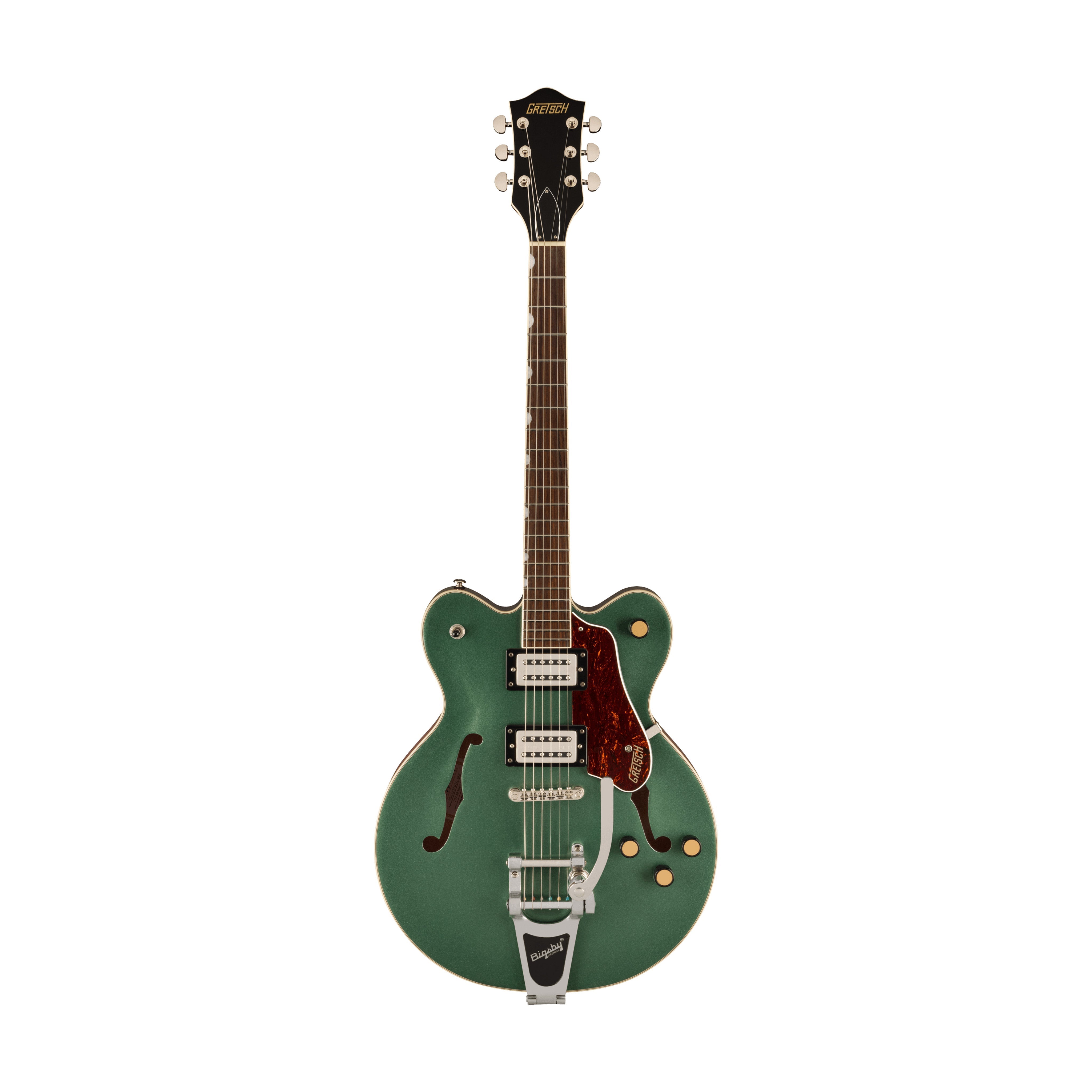 Gretsch G2622T Streamliner Center Block Double-Cut Electric Guitar, Steel Olive |  GRETSCH |  ELECTRIC GUITAR |  Zoso Music