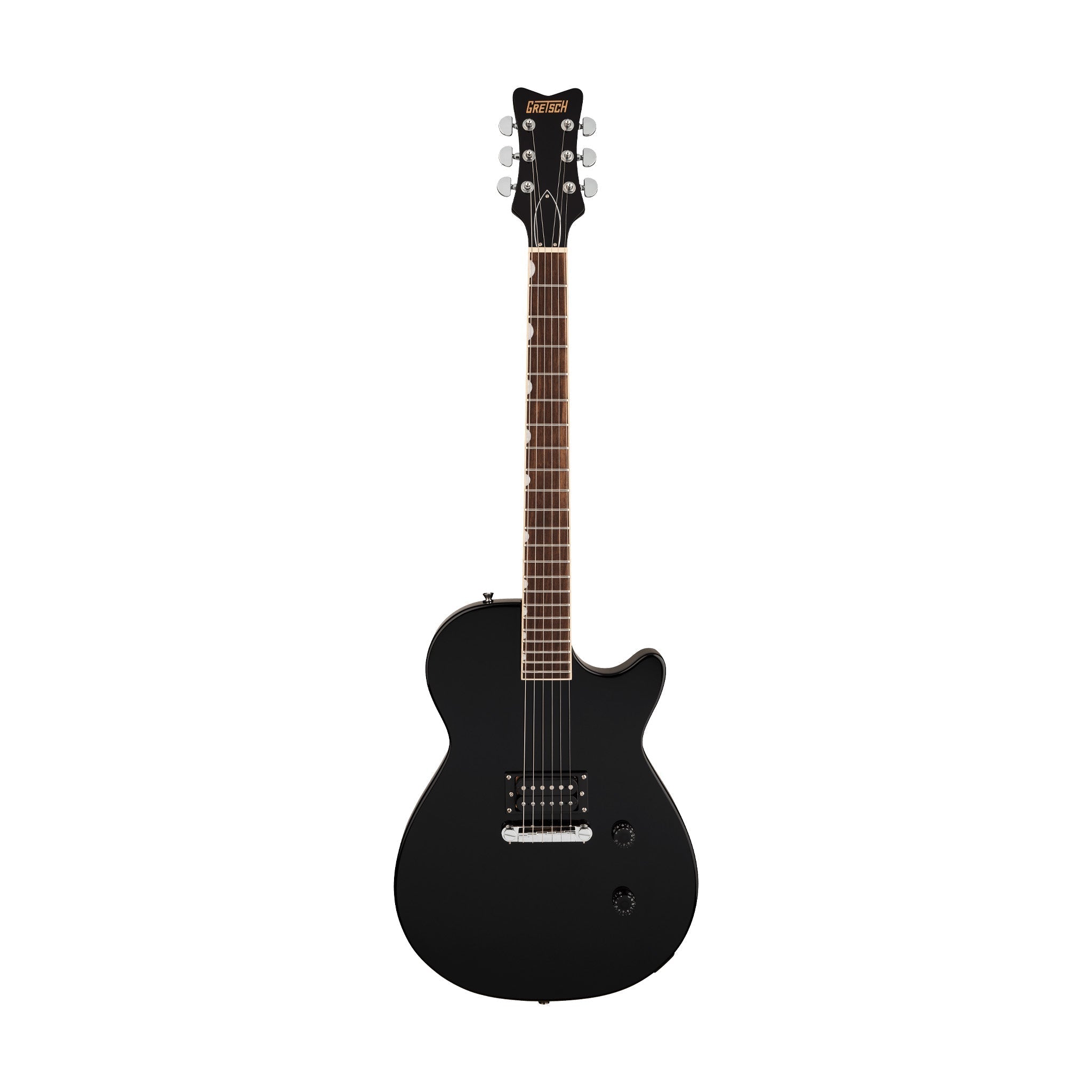 Gretsch Streamliner Jet Club 1 Pickup Electric Guitar, Jet Black |  GRETSCH |  ELECTRIC GUITAR |  Zoso Music
