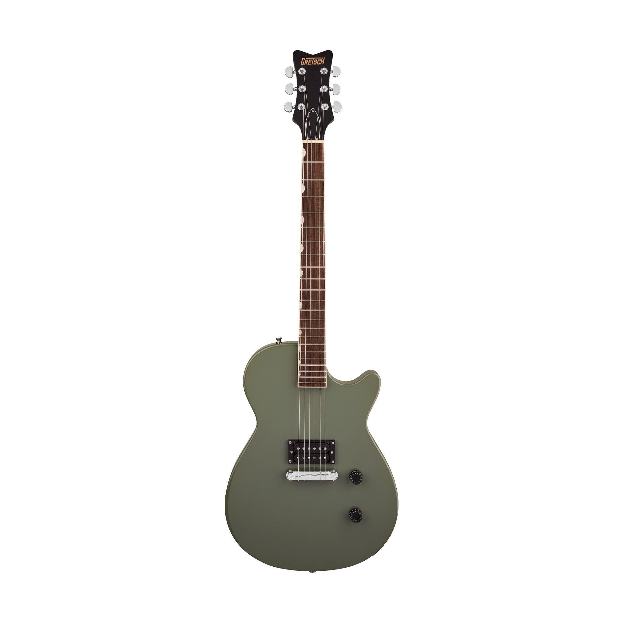 Gretsch Streamliner Jet Club 1 Pickup Electric Guitar, Olive Drab |  GRETSCH |  ELECTRIC GUITAR |  Zoso Music