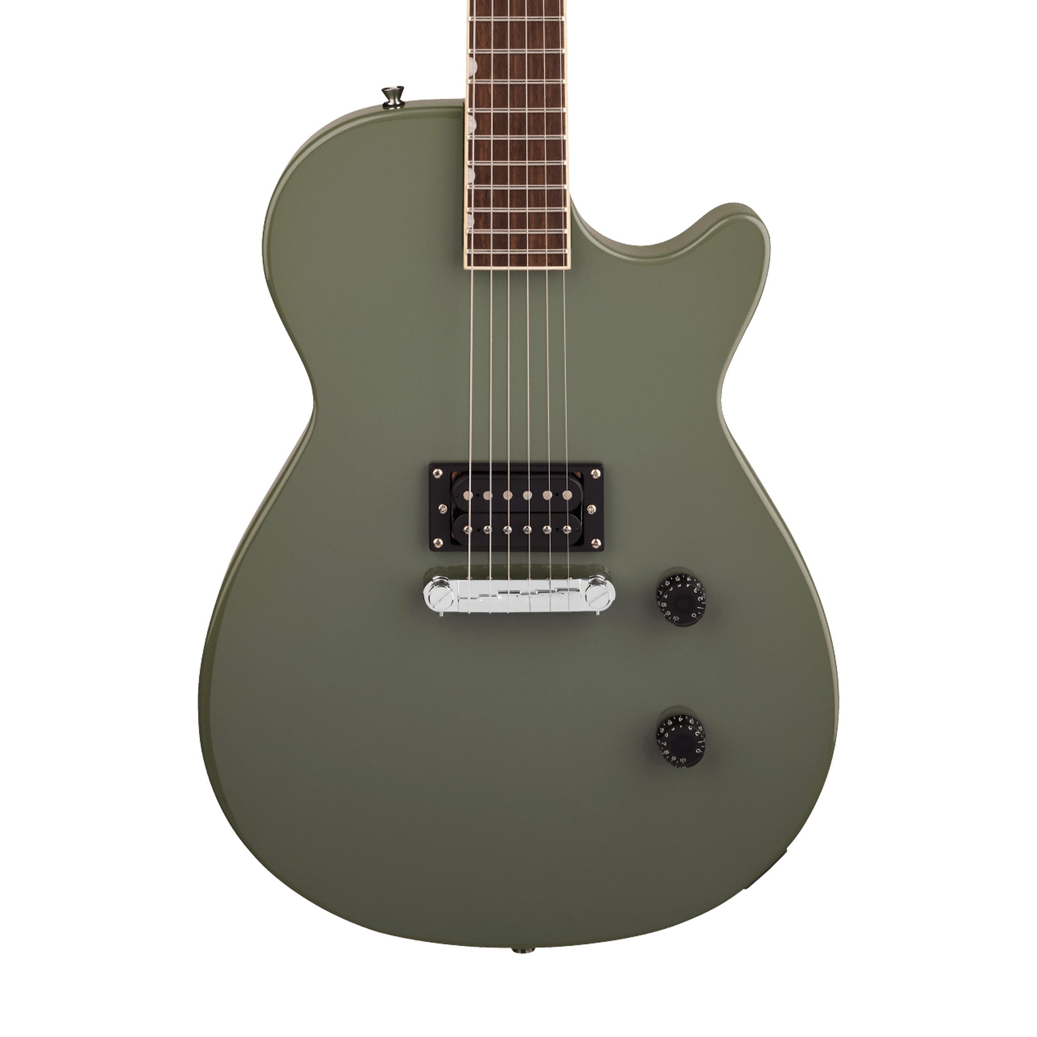 Gretsch Streamliner Jet Club 1 Pickup Electric Guitar, Olive Drab | Zoso Music Sdn Bhd