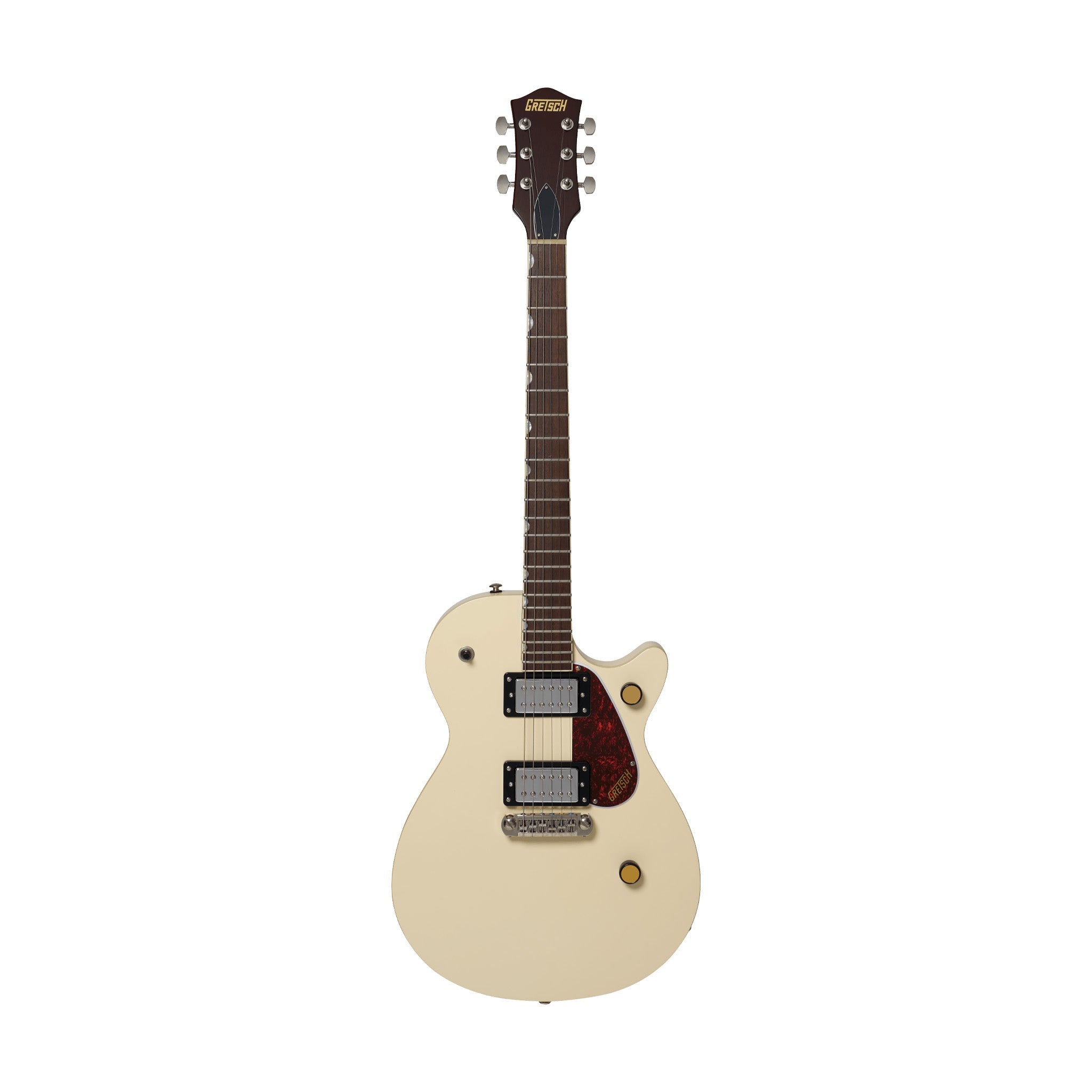 Gretsch Streamliner Jet Club Single-Cut Electric Guitar w/Wraparound, Vintage White |  GRETSCH |  ELECTRIC GUITAR |  Zoso Music