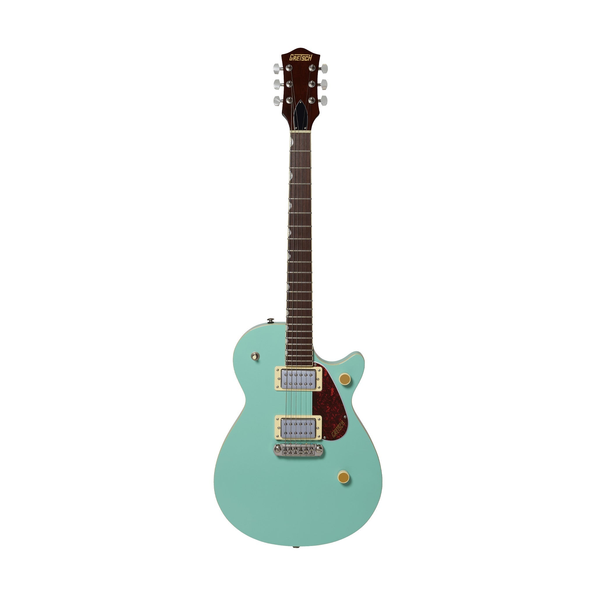 Gretsch Streamliner Jet Club Single-Cut Electric Guitar w/Wraparound, Mint Metallic |  GRETSCH |  ELECTRIC GUITAR |  Zoso Music
