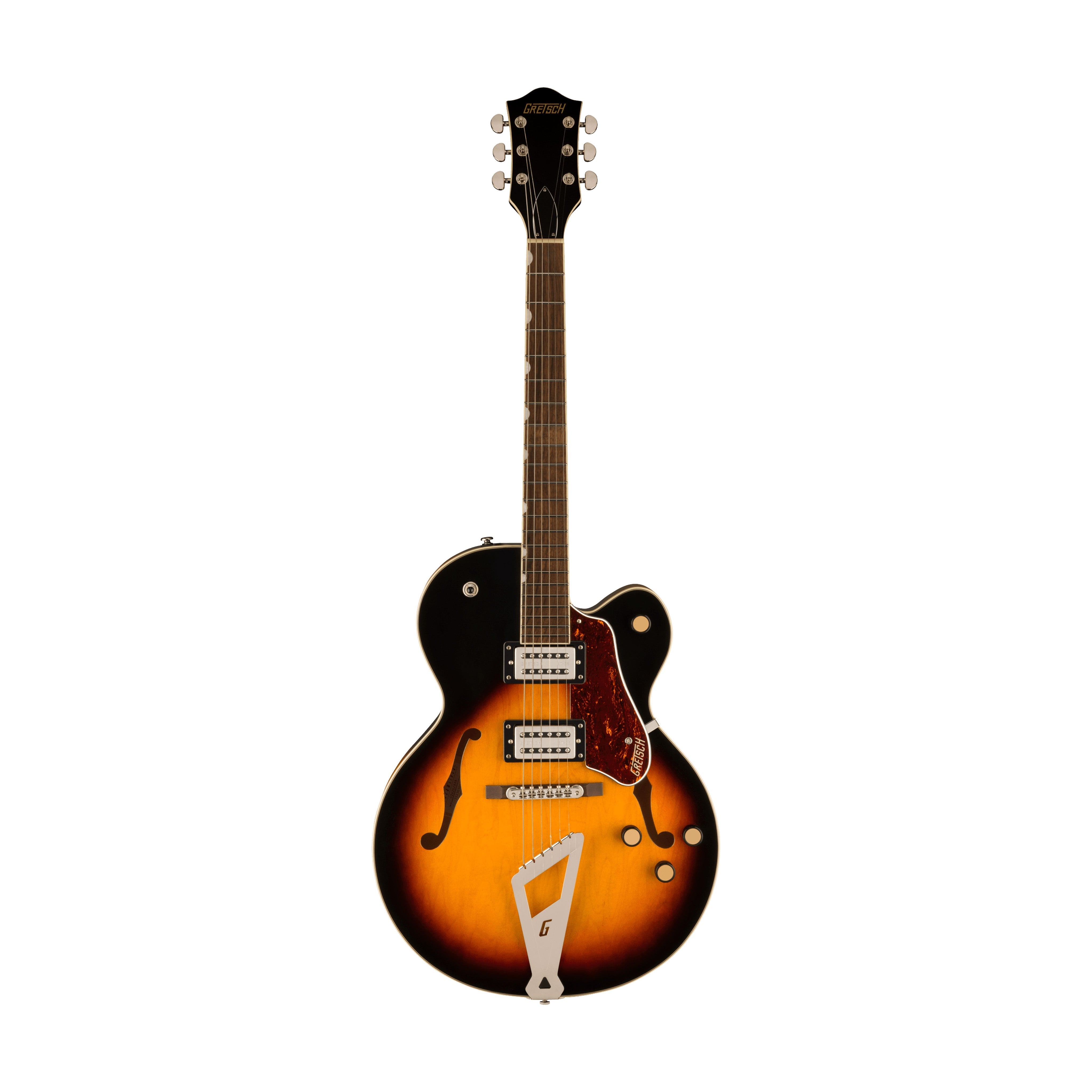 Gretsch G2420 Streamliner Hollowbody Electric Guitar w/Chromatic II Tailpiece, Aged Brooklyn Burst |  GRETSCH |  ELECTRIC GUITAR |  Zoso Music