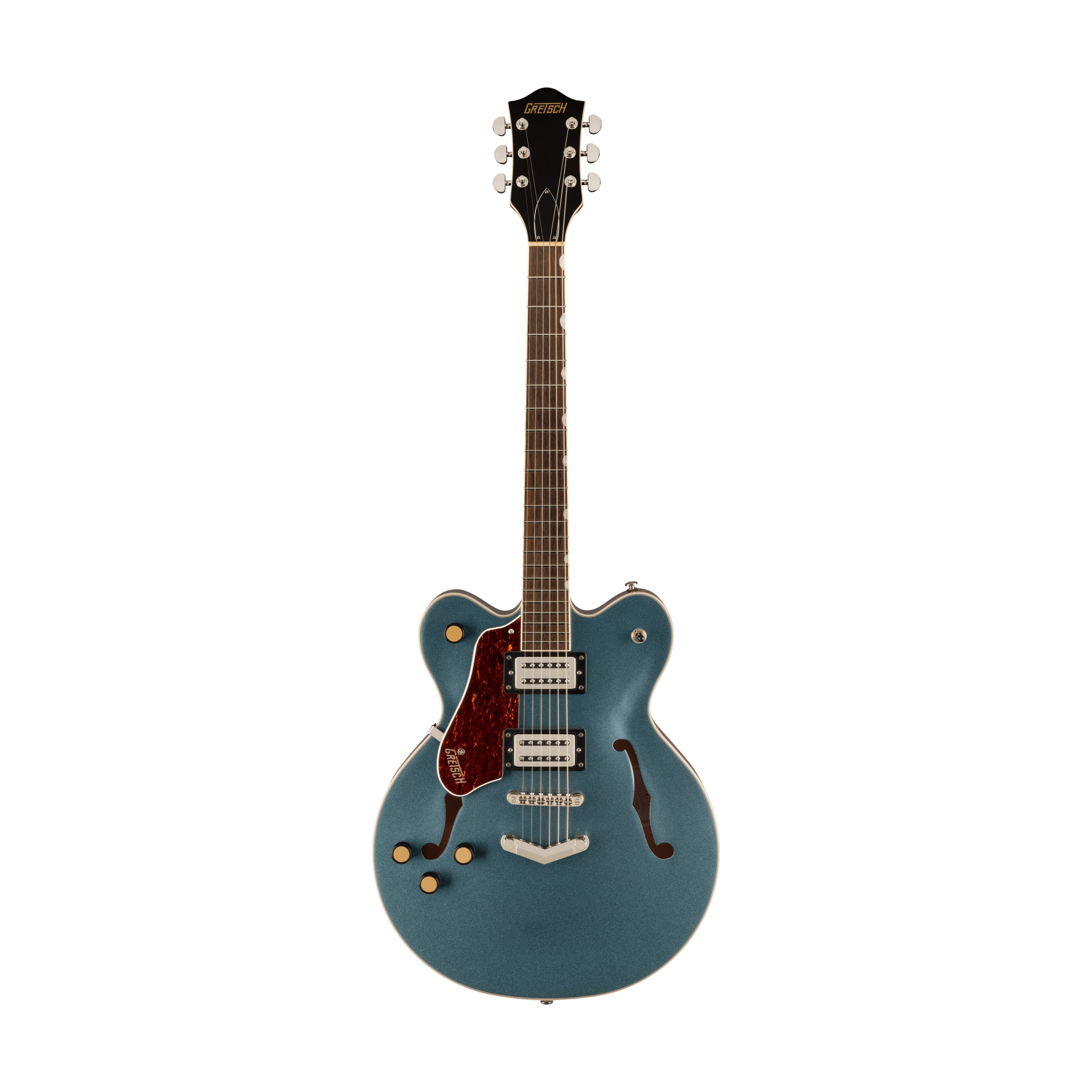 Gretsch G2622LH Streamliner Center Block Double-Cut Left-handed Electric Guitar, Gunmetal |  GRETSCH |  ELECTRIC GUITAR |  Zoso Music