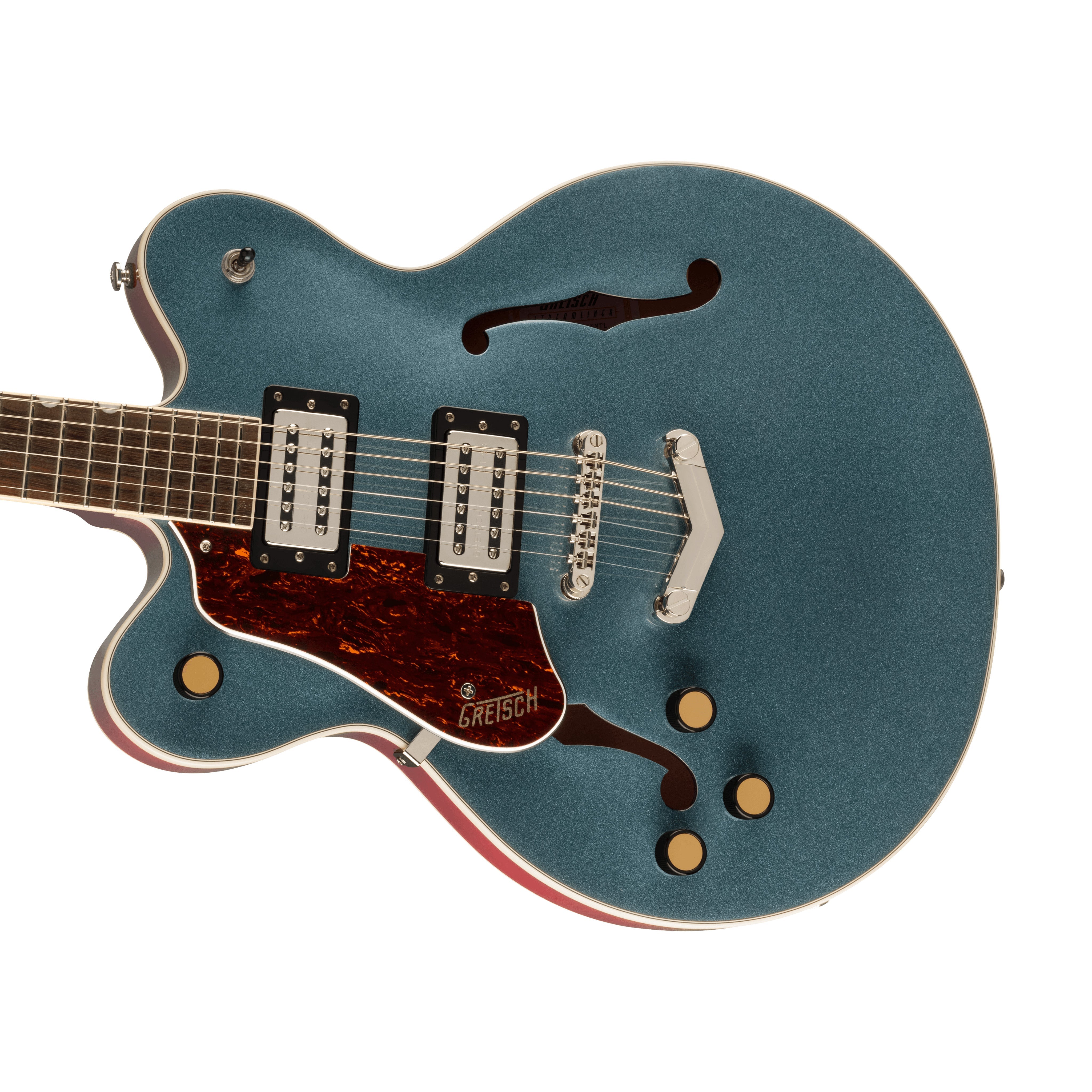 Gretsch G2622LH Streamliner Center Block Double-Cut Left-handed Electric Guitar, Gunmetal |  GRETSCH |  ELECTRIC GUITAR |  Zoso Music