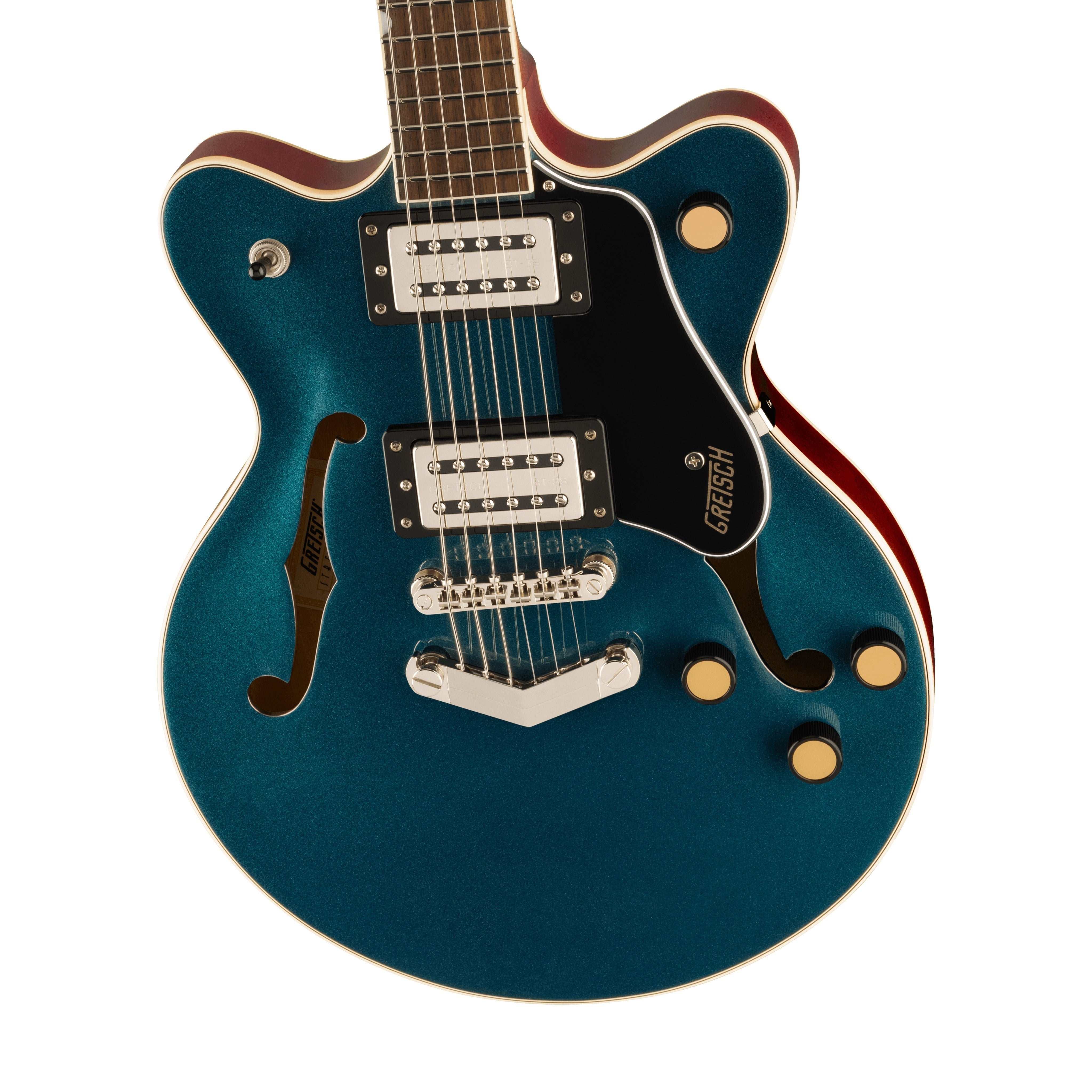 Gretsch G2655 Streamliner Center Block Jr. Doublecut Semi-Hollowbody Electric Guitar, Midnight Sapphire