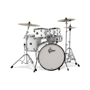 Gretsch GE4605W Energy 5-Piece Drum Kit w/Hardware(20inch BD), No Cymbals, White | Zoso Music Sdn Bhd