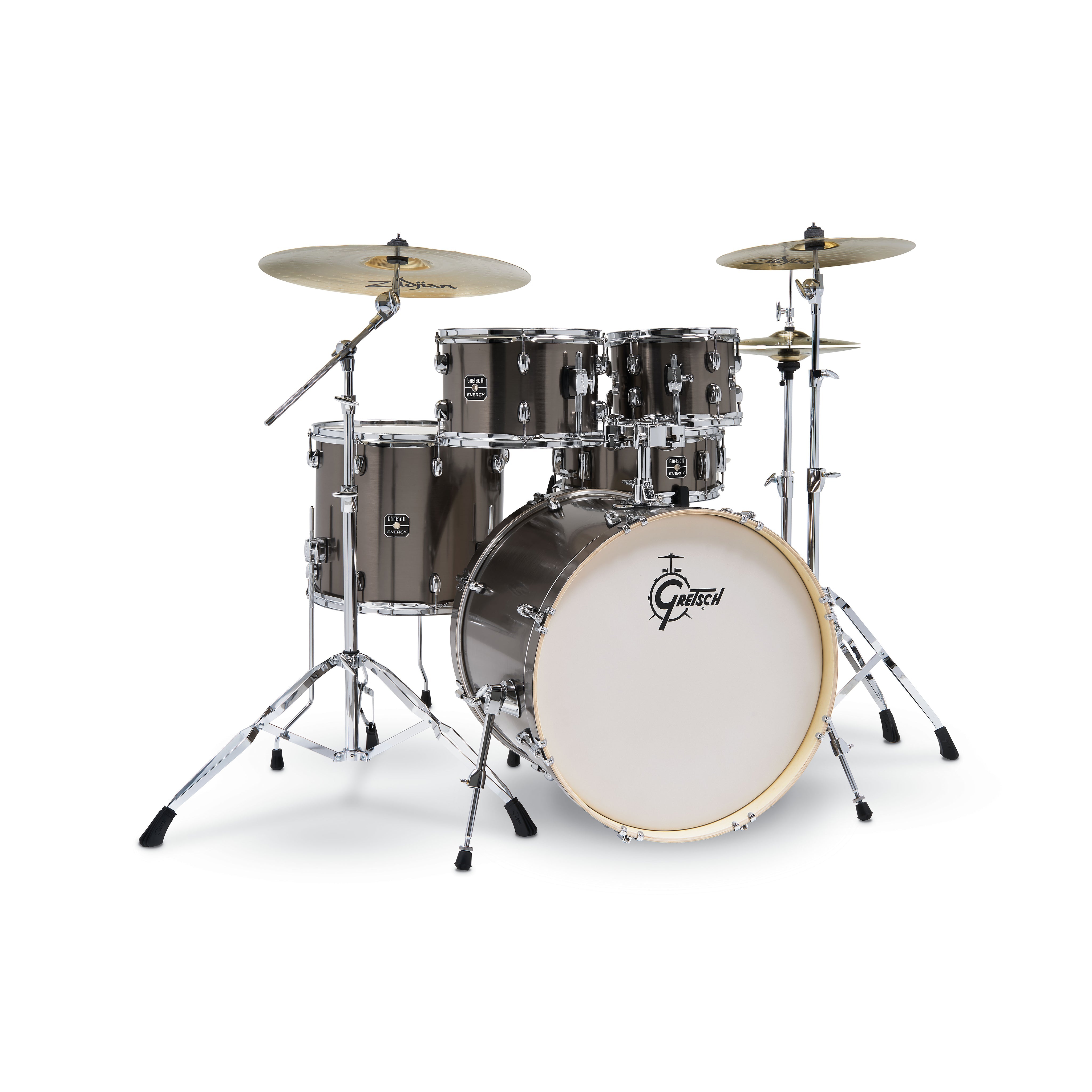 Gretsch GE4E825GS Energy 5-Piece Drum Kit w/Hardware Zoso Music