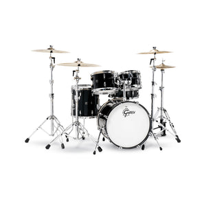 Gretsch RN2-E605-PB Renown Maple 5-Piece Drum Shell Kit Set (20inch Bass), Piano Black | Zoso Music Sdn Bhd