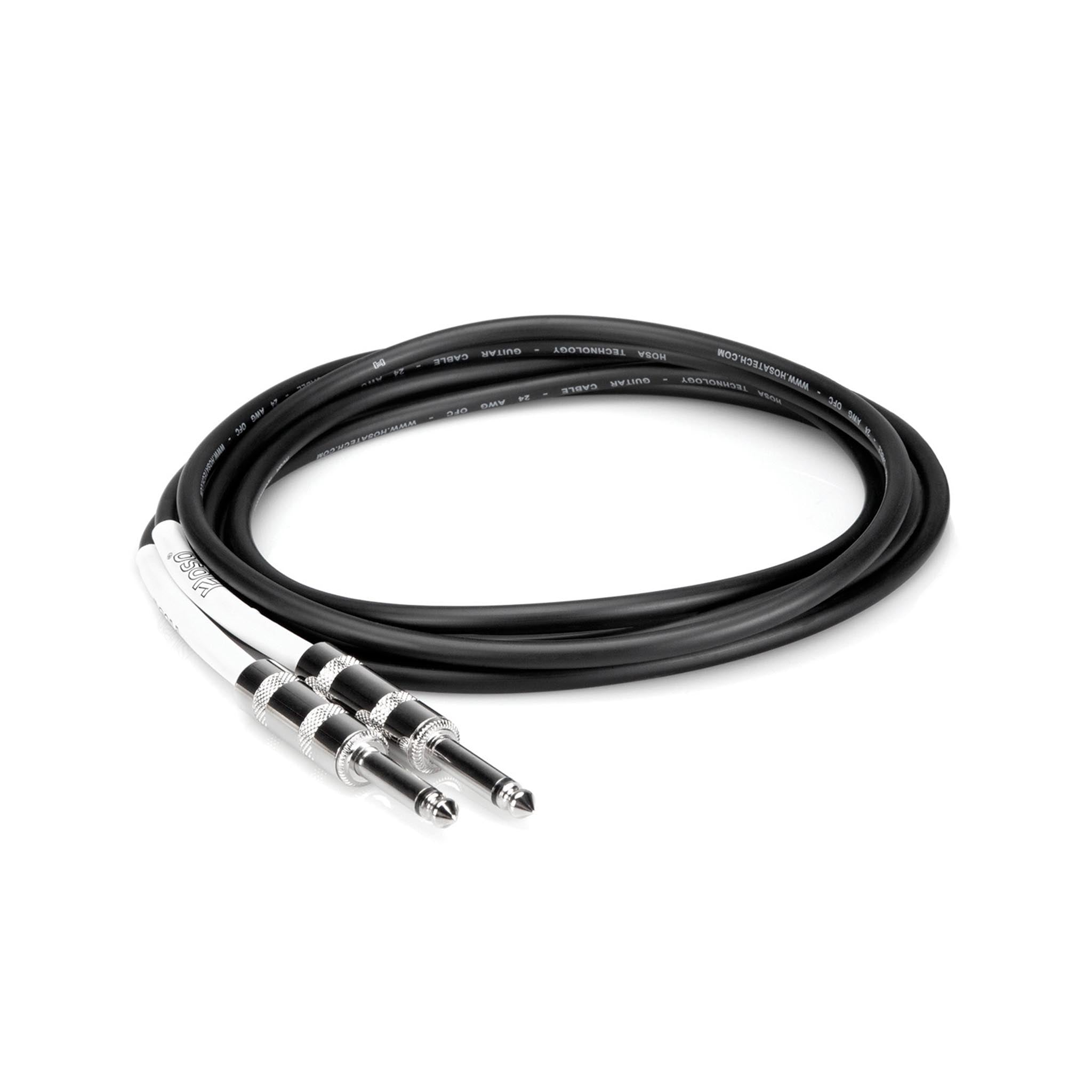 Hosa GTR-220 Guitar Cable, Straigh to Same - ZOSO MUSIC