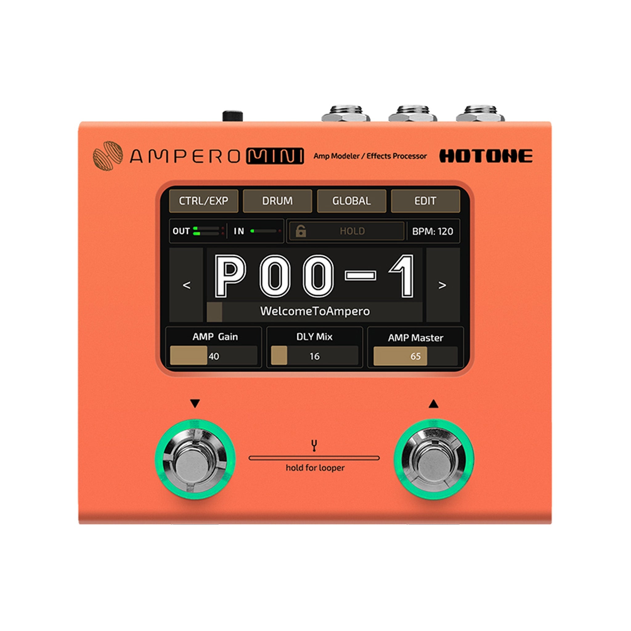 Hotone MP-50OR Front View Zoso Music