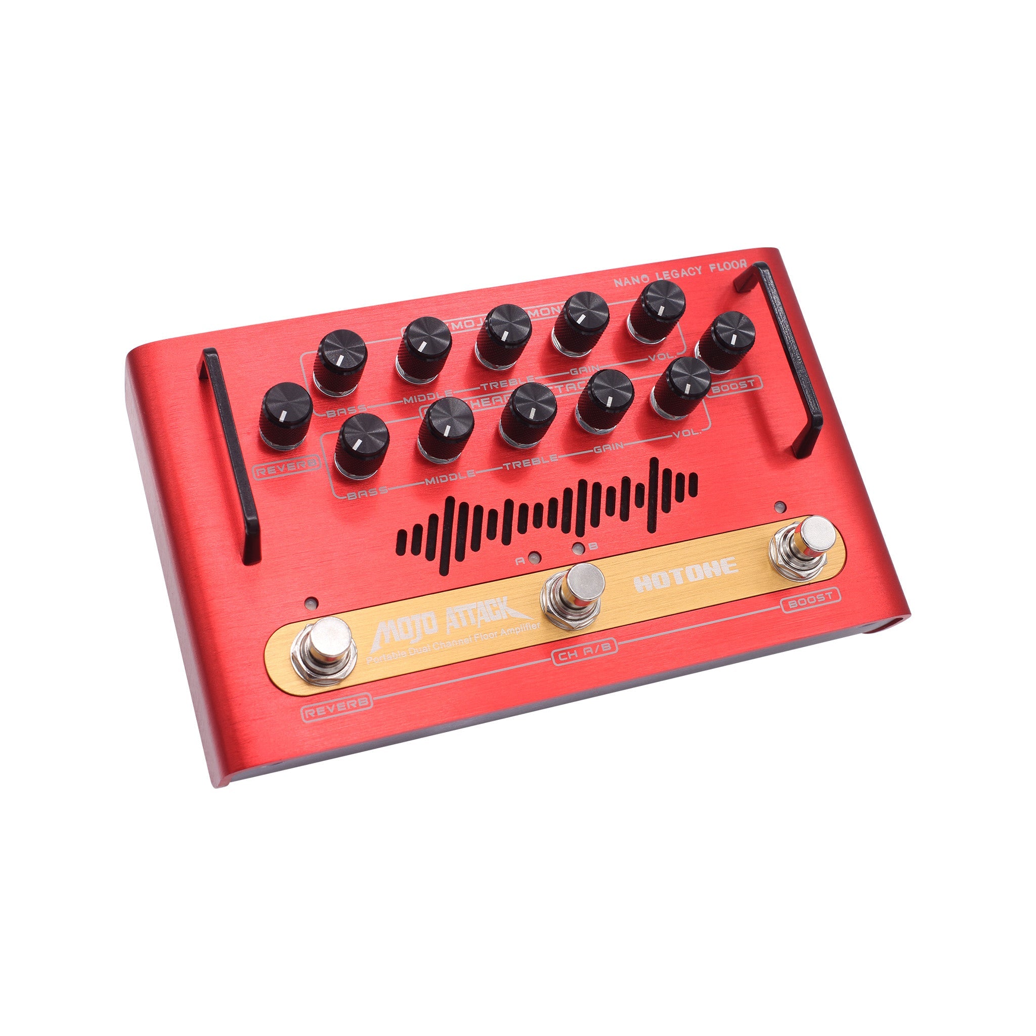 Hotone Mojo Attack Floor Amplifier Guitar Effects Pedal Zoso Music