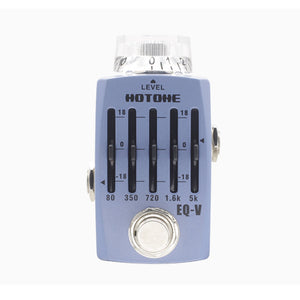 Hotone Skyline Series EQ-V Analog 5-Band Equalizer Guitar Effects Pedal Zoso Music
