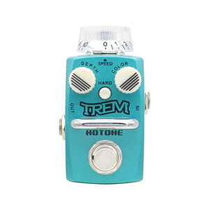 Hotone Skyline Series Trem Analog Tremolo Guitar Effects Pedal Zoso Music 