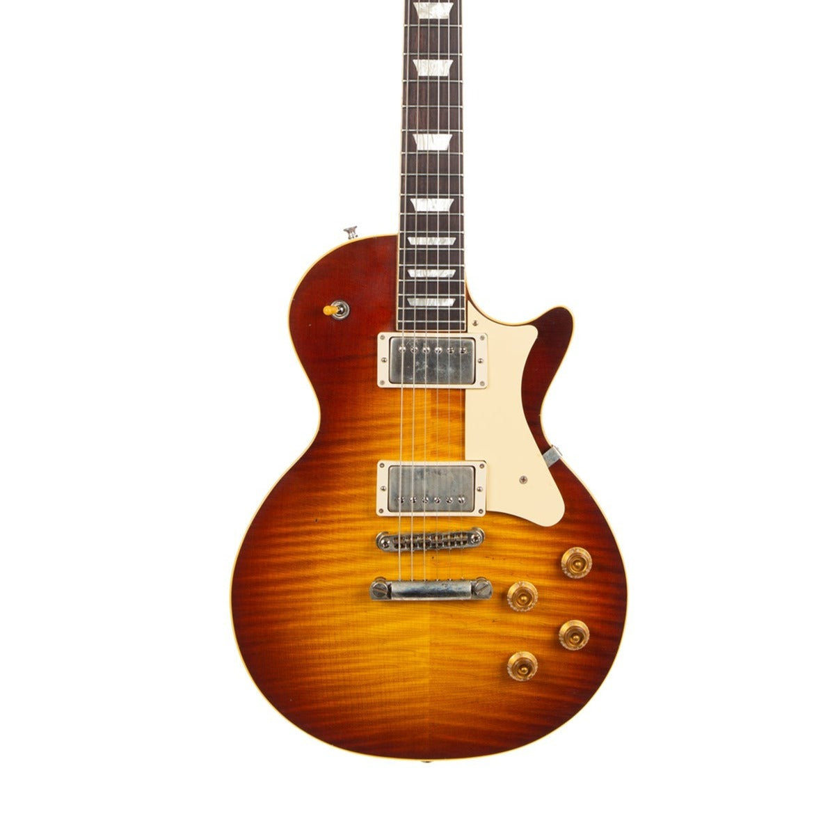 Heritage Custom Shop Core Collection H-150 Electric Guitar with Case, Tobacco Sunburst, Artisan Aged