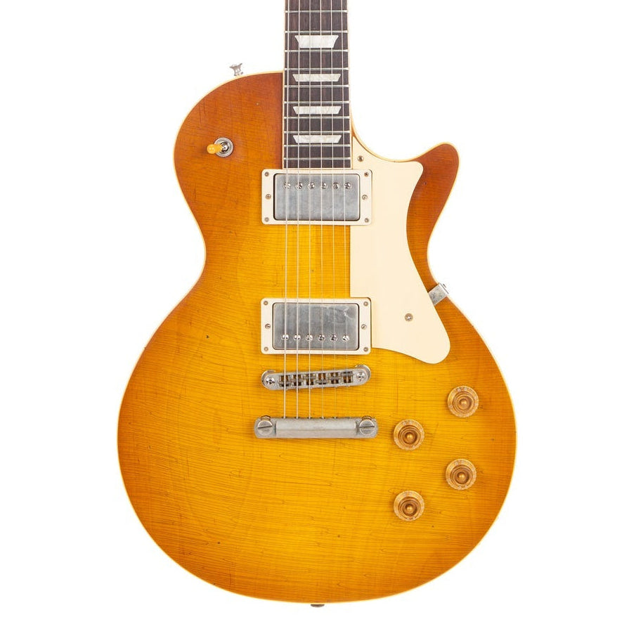 Heritage Custom Shop Core Collection H-150 Plain Top Electric Guitar with Case, Dirty Lemon Burst, Artisan Aged | Zoso Music Sdn Bhd