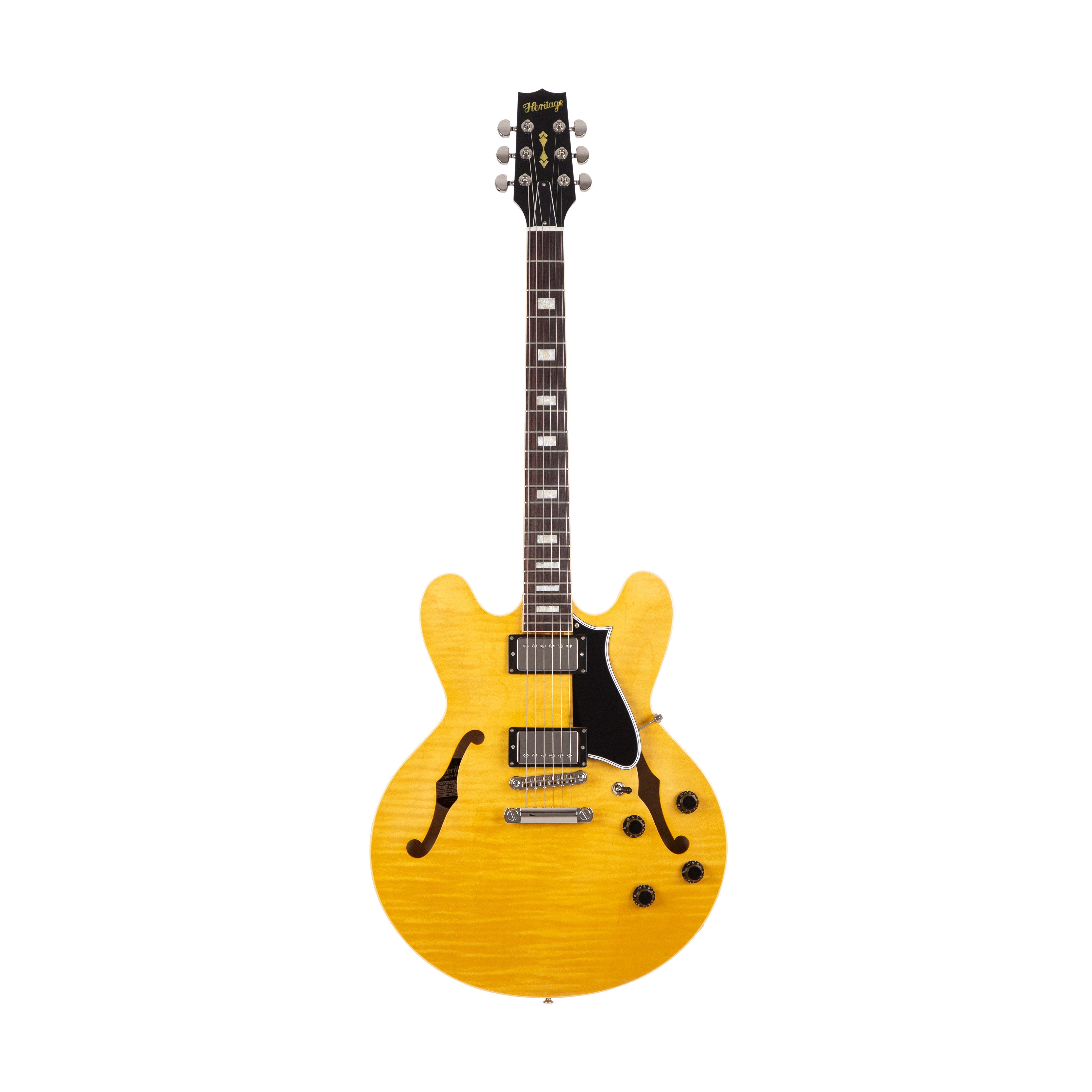 Heritage Custom Shop Core Collection H-535 Electric Guitar with Case, Antique Natural |  HERITAGE |  ELECTRIC GUITAR |  Zoso Music