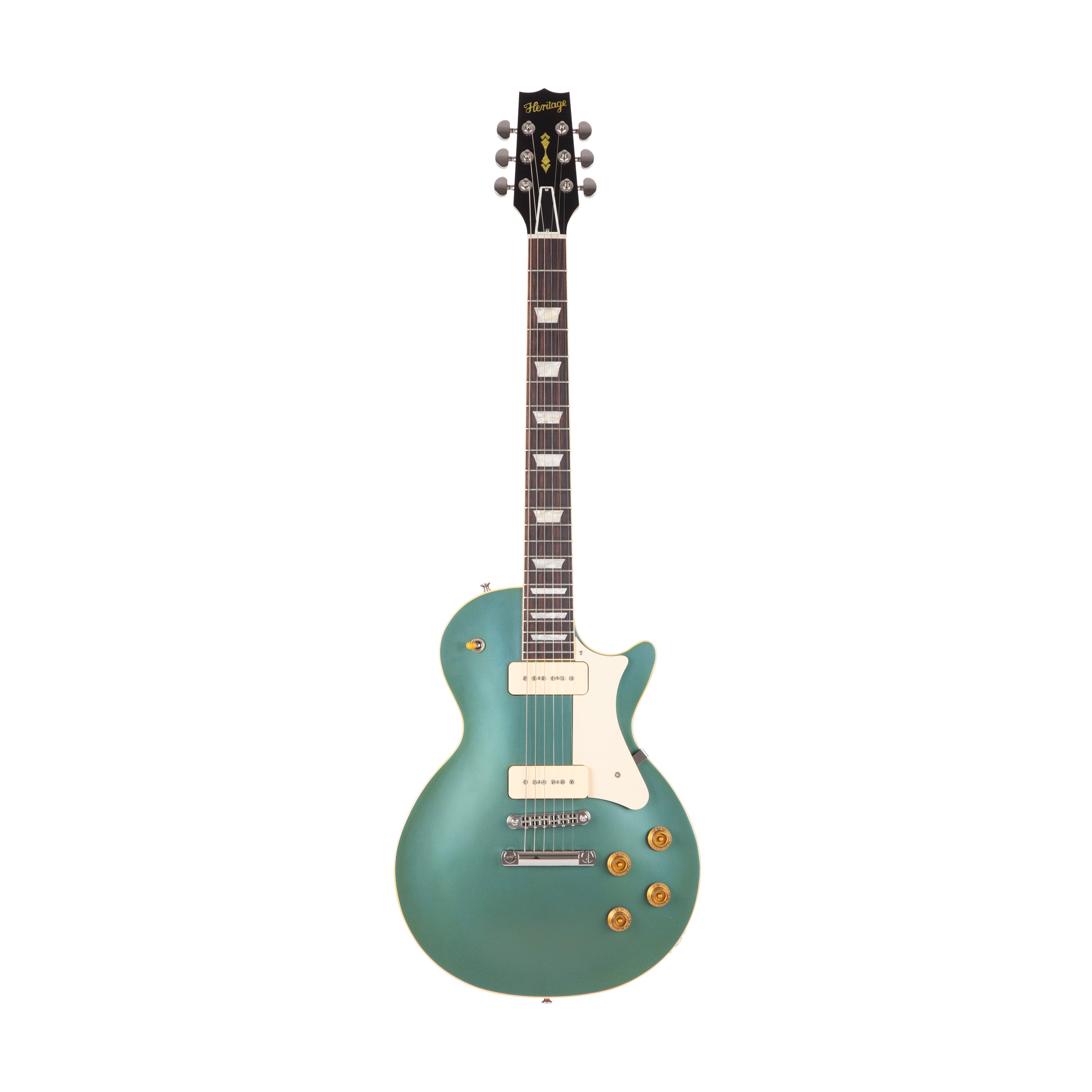 Heritage Custom Shop Core Collection H-150 P90 Electric Guitar with Case, Pelham Blue |  HERITAGE |  ELECTRIC GUITAR |  Zoso Music