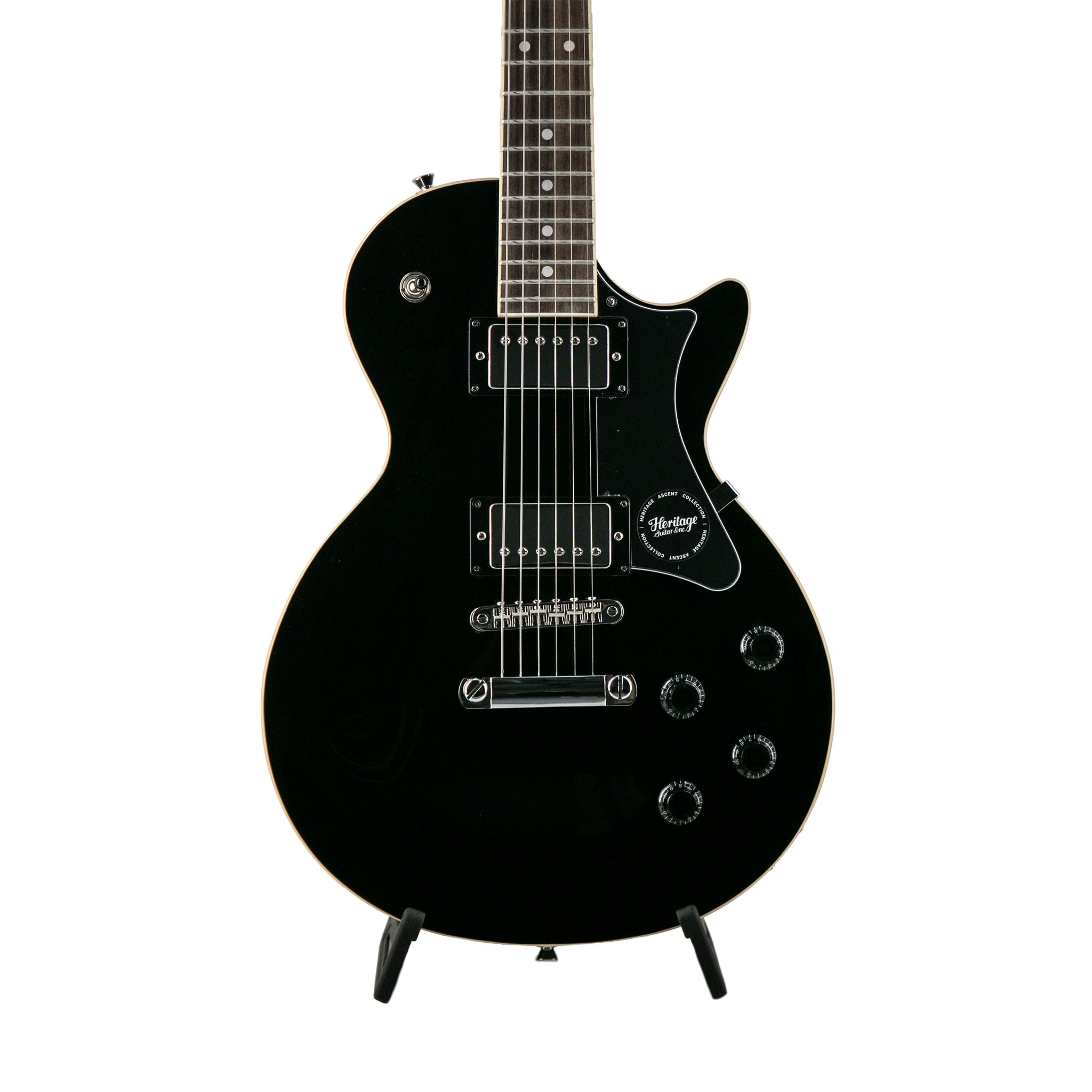 Heritage Ascent Collection H-150 Electric Guitar, Black | Zoso Music Sdn Bhd