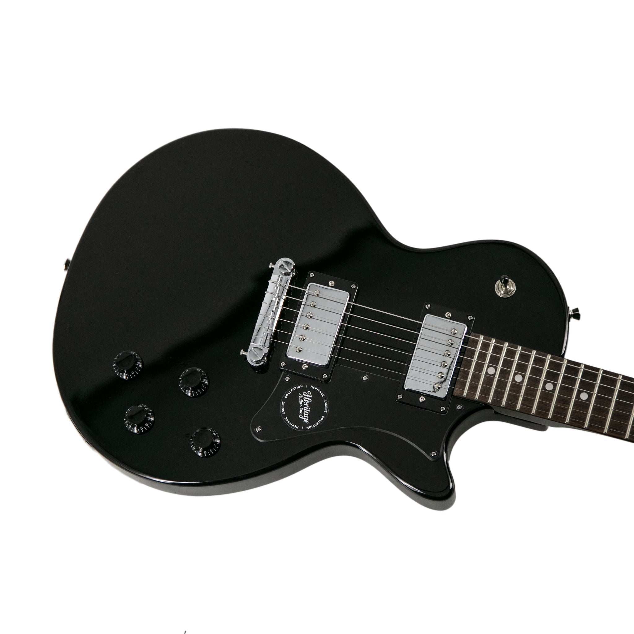 Heritage Ascent Collection H-137 Humbucker Electric Guitar, Black |  HERITAGE |  ELECTRIC GUITAR |  Zoso Music