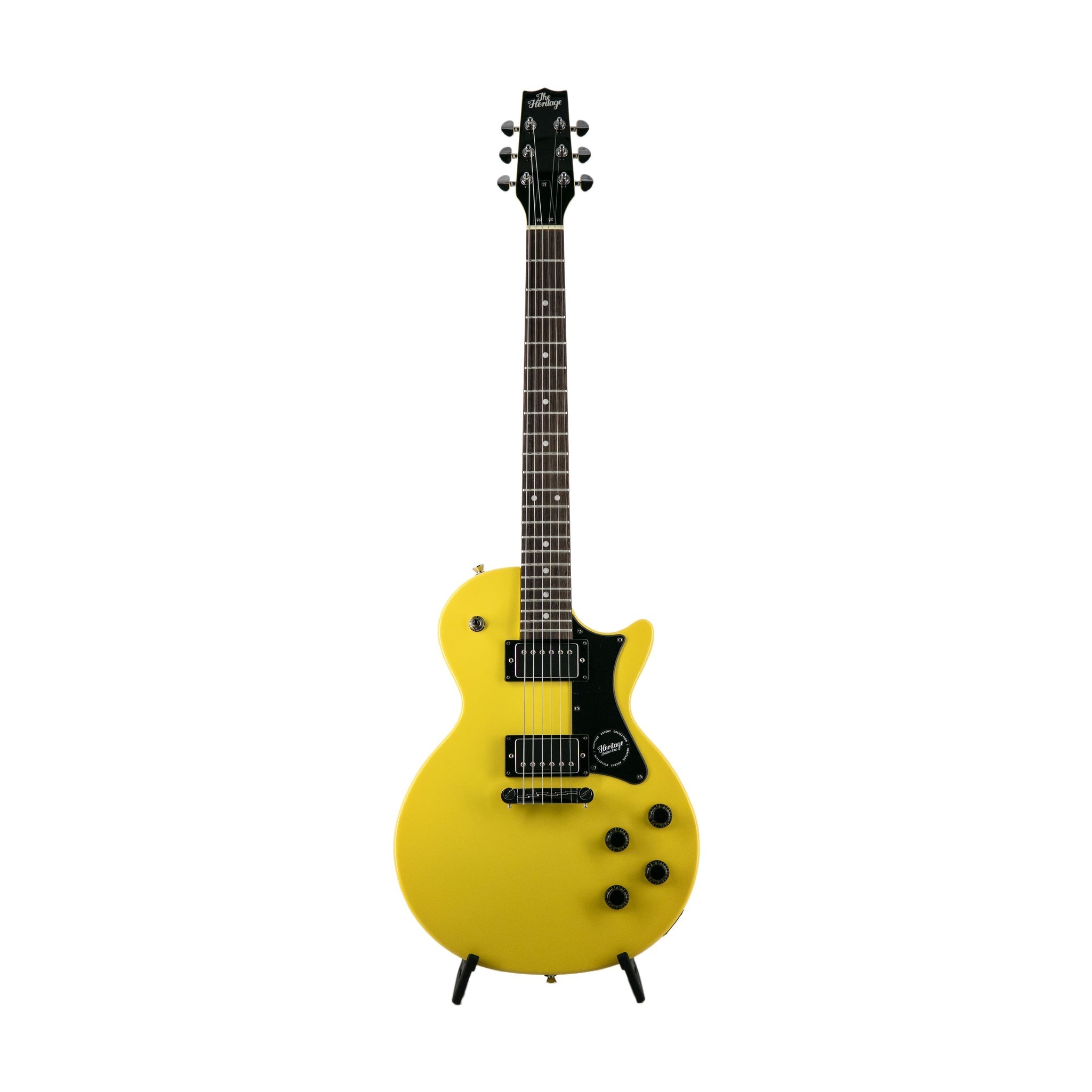 Heritage Ascent Collection H-137 Humbucker Electric Guitar, Marigold Yellow |  HERITAGE |  ELECTRIC GUITAR |  Zoso Music