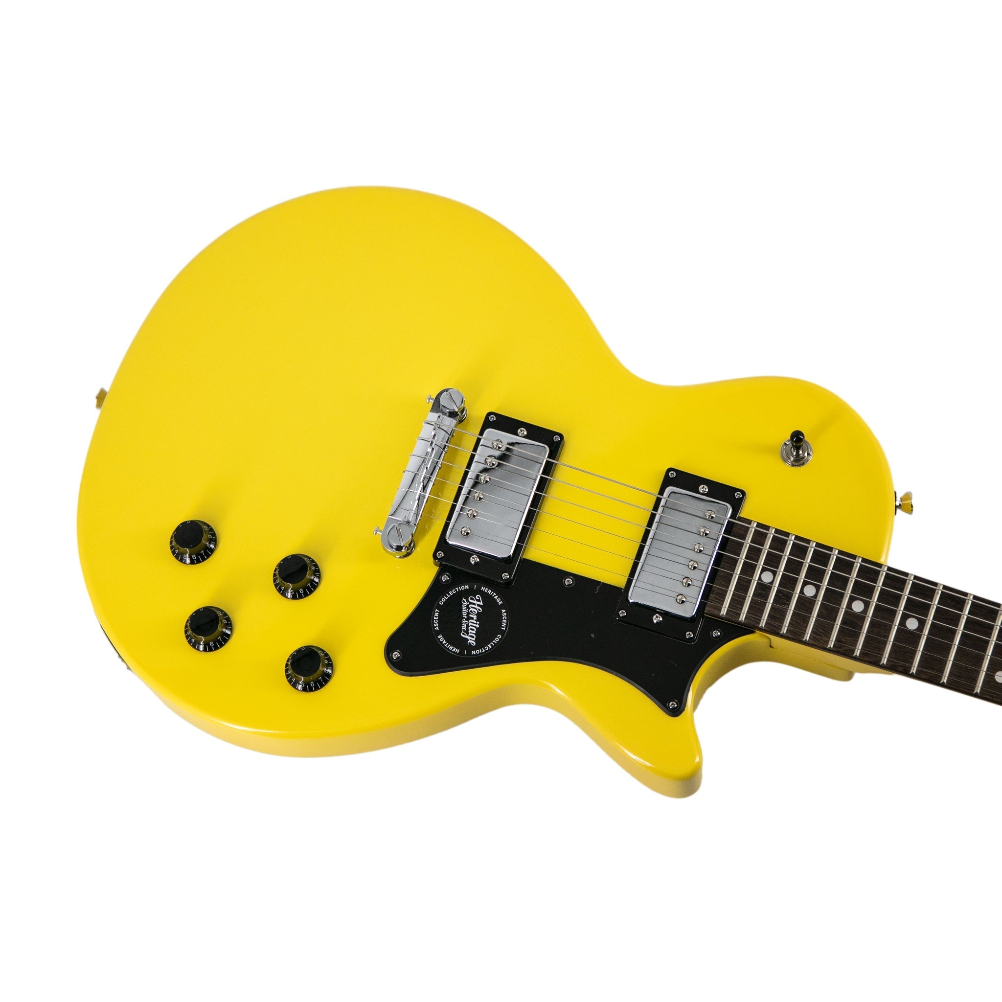 Heritage Ascent Collection H-137 Humbucker Electric Guitar, Marigold Yellow |  HERITAGE |  ELECTRIC GUITAR |  Zoso Music