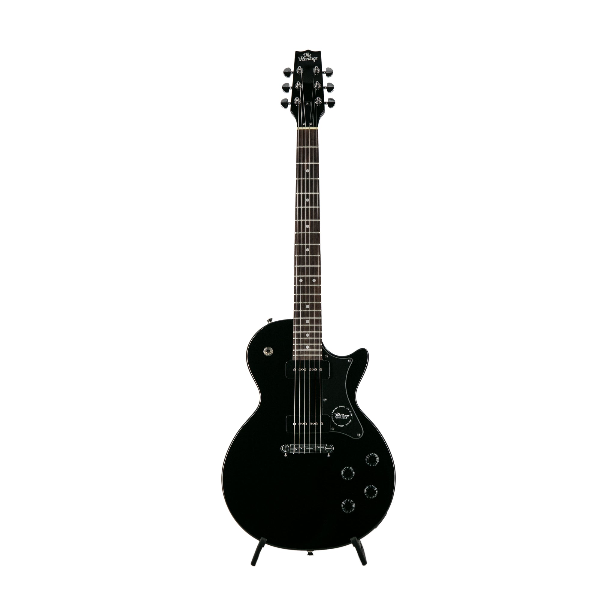 Heritage Ascent Collection H-137 P90 Electric Guitar, Black |  HERITAGE |  ELECTRIC GUITAR |  Zoso Music