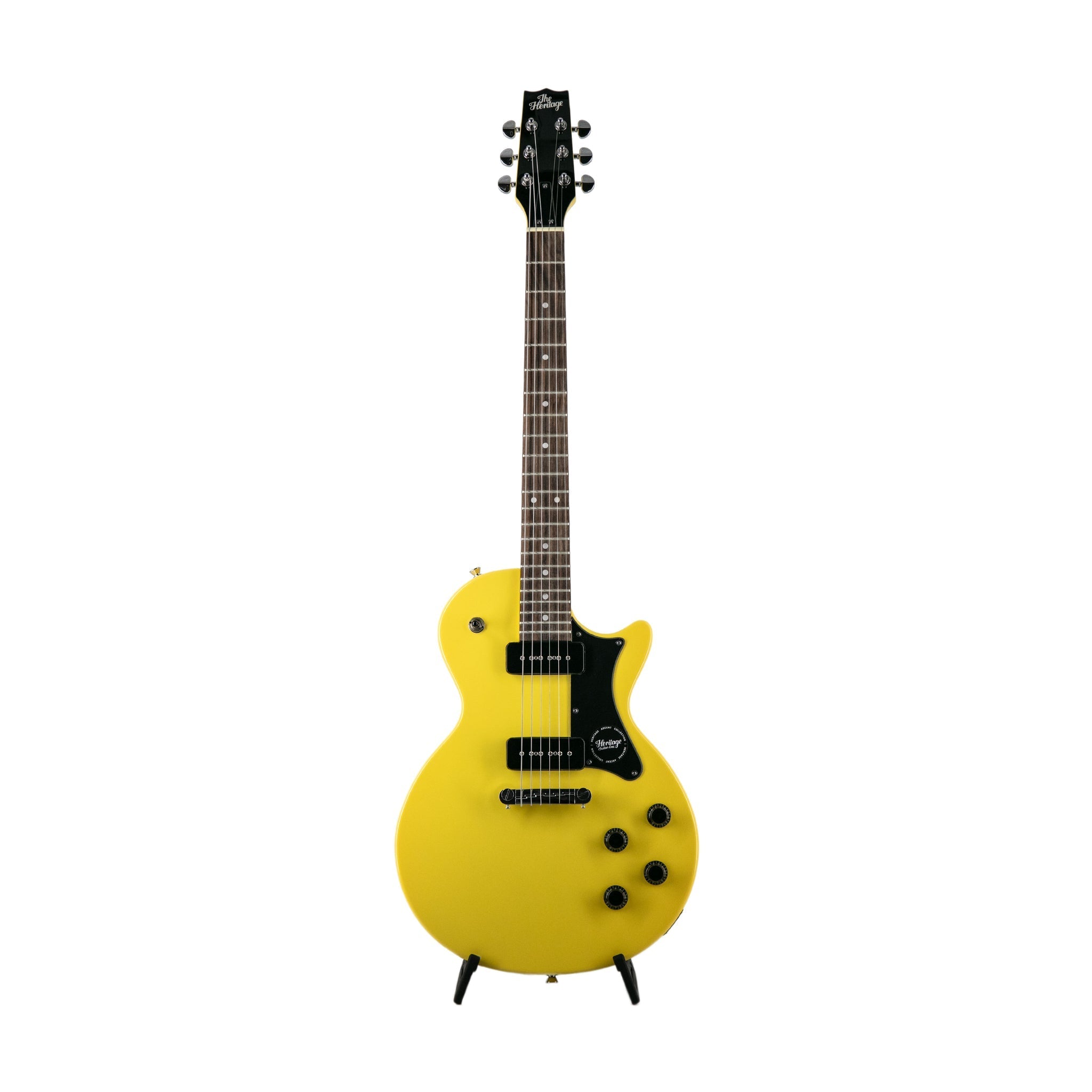 Heritage Ascent Collection H-137 P90 Electric Guitar, Marigold Yellow |  HERITAGE |  ELECTRIC GUITAR |  Zoso Music