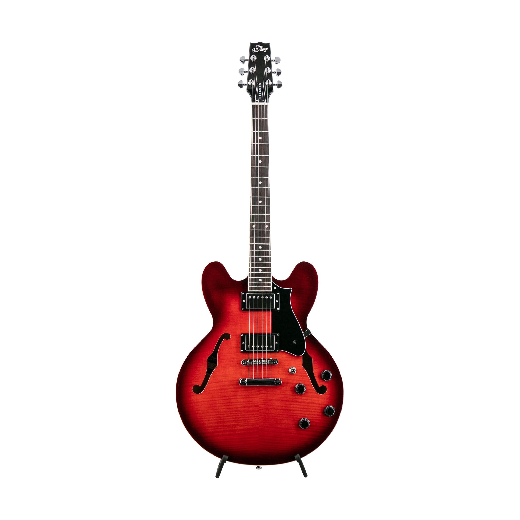 Heritage Ascent+ Collection H-535 Electric Guitar, Scarlet Red Burst |  HERITAGE |  ELECTRIC GUITAR |  Zoso Music