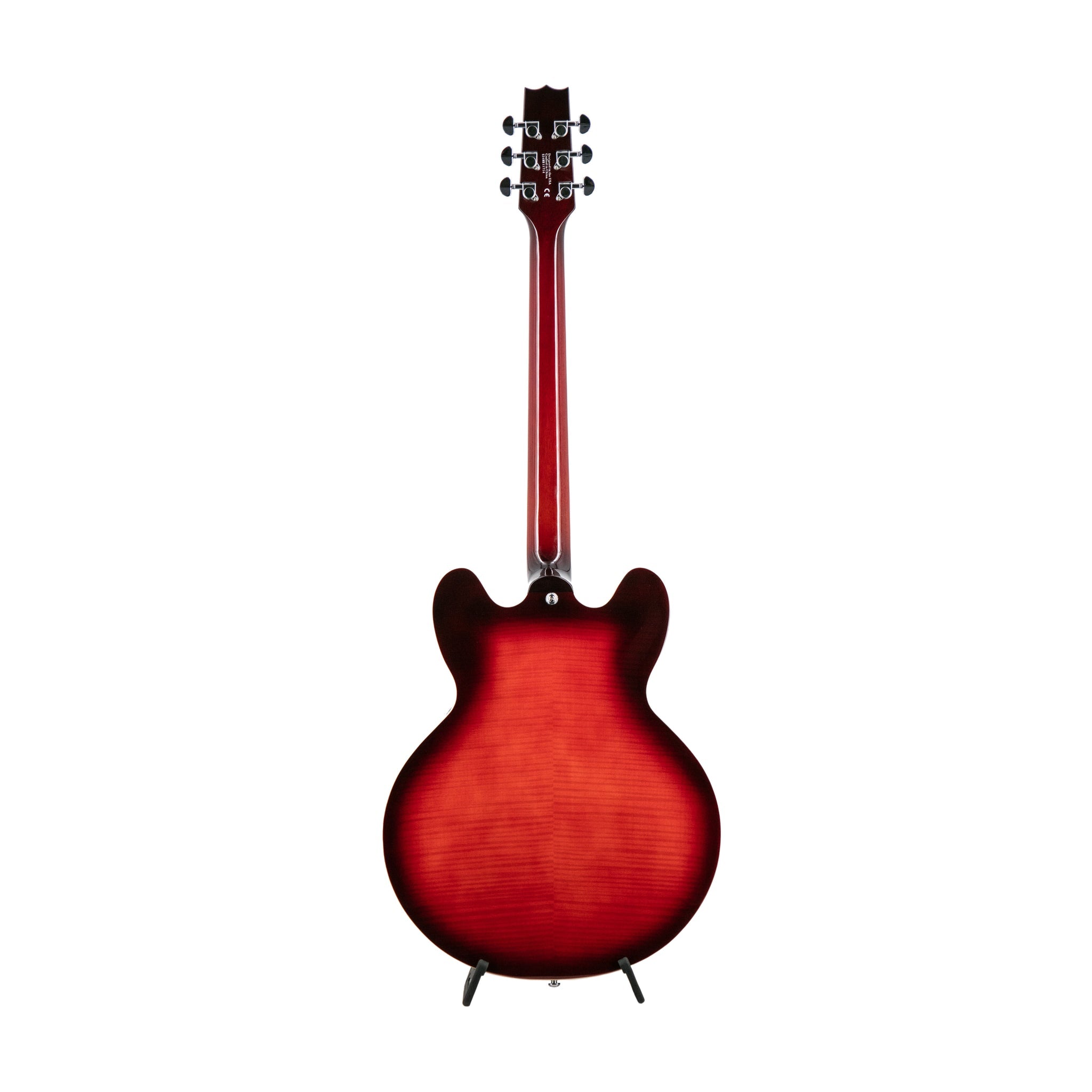 Heritage Ascent+ Collection H-535 Electric Guitar, Scarlet Red Burst |  HERITAGE |  ELECTRIC GUITAR |  Zoso Music