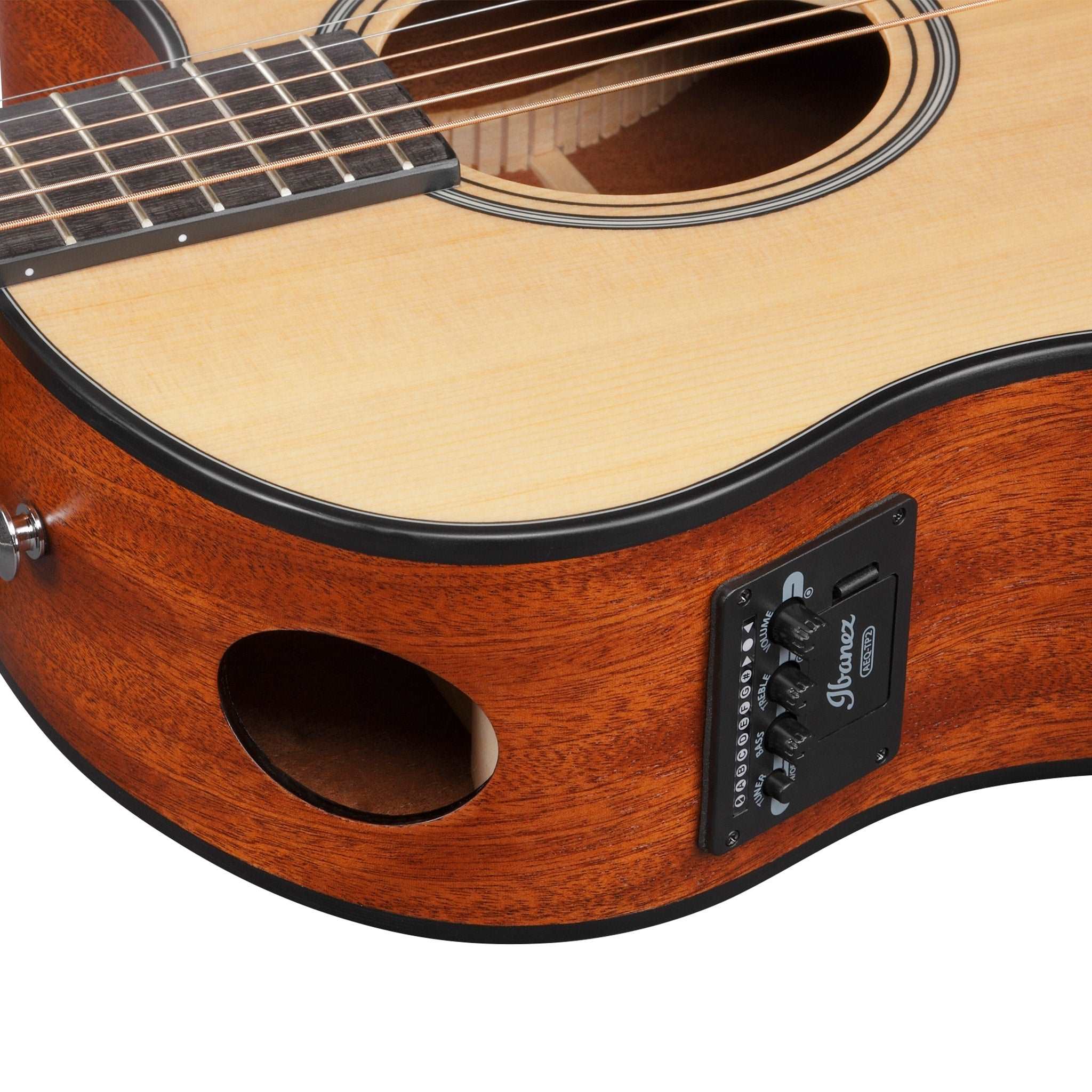 Ibanez AAM50CE-OPN Acoustic-Electric Guitar, Open Pore Natural