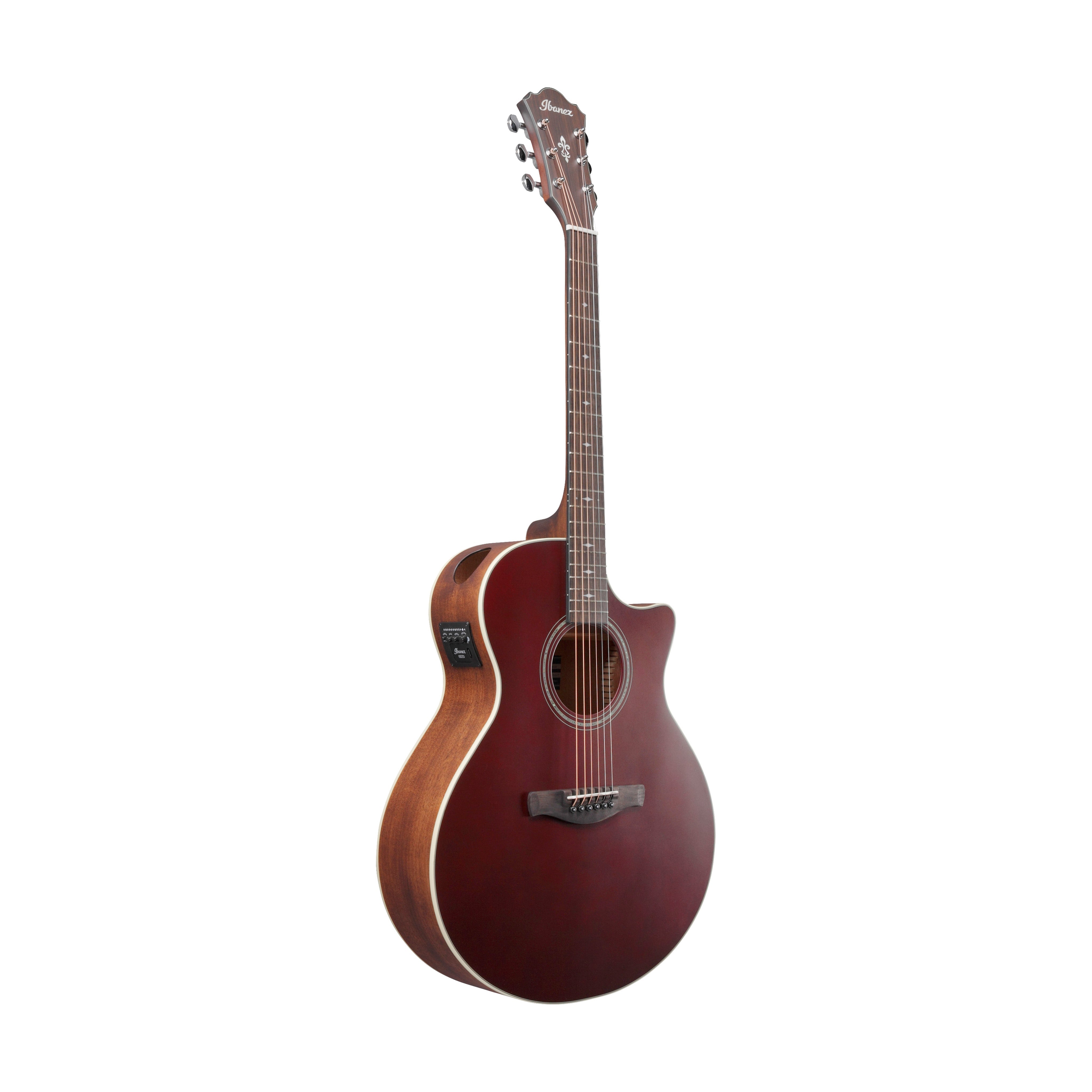 Ibanez AE100-BUF Acoustic Guitar, Burgundy Flat |  IBANEZ |  ELECTRIC GUITAR |  Zoso Music
