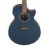 Ibanez AE100-DBF Acoustic Guitar, Dark Tide Blue Flat | Zoso Music Sdn Bhd