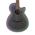 Ibanez AEG50-BAM AEG Series Grand Concert Acoustic Electric Guitar, Black Aurora Burst Matte
