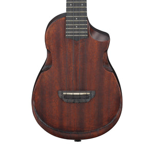 Ibanez AUC14 Concert Ukulele with Bag - Open Pore Violin Sunburst | Zoso Music Sdn Bhd