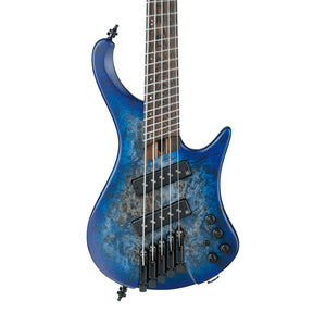 Ibanez Bass Workshop EHB1505MS Bass Guitar - Pacific Blue Burst Flat | Zoso Music Sdn Bhd
