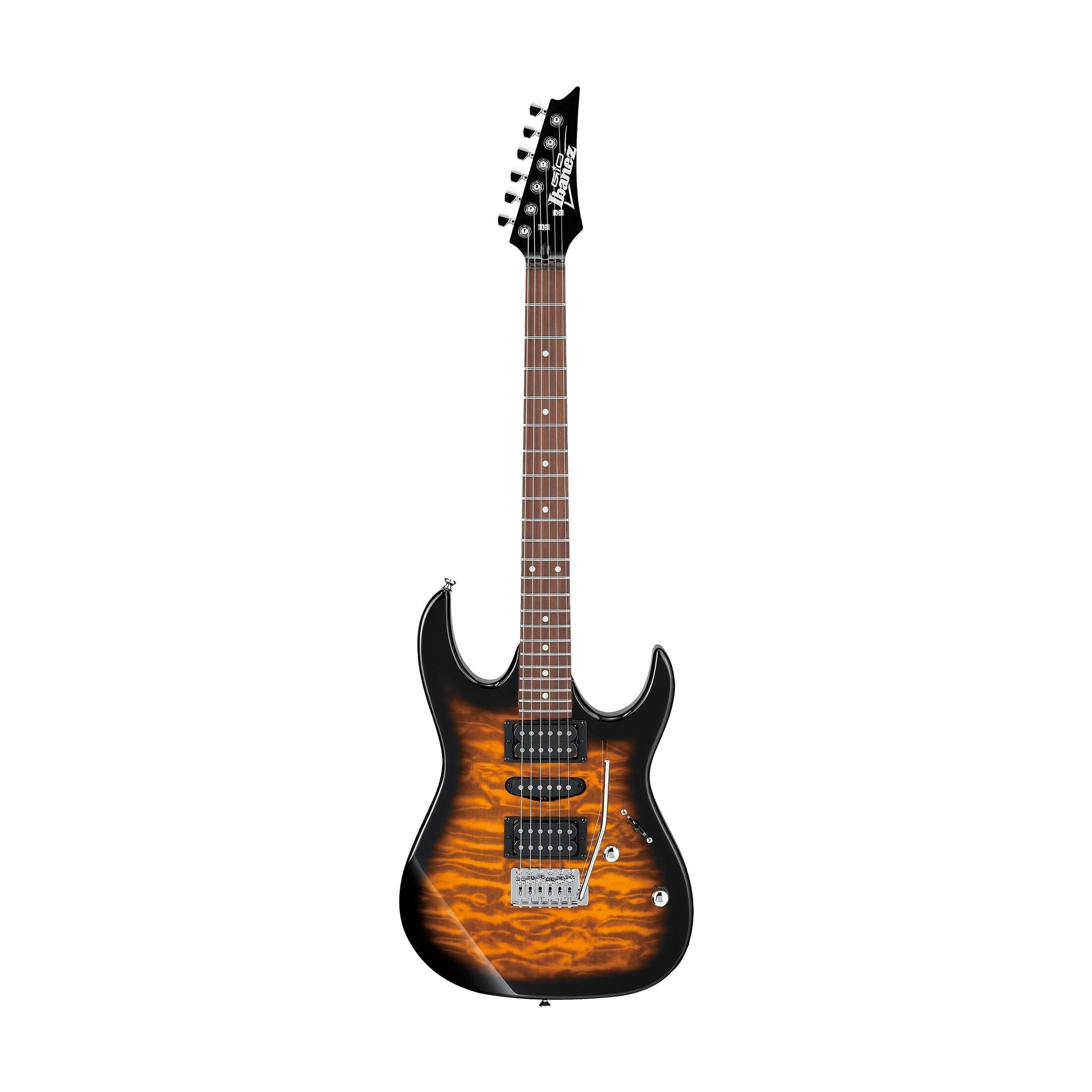 Ibanez Gio GRX70QA Humbucker Electric Guitar with HSH Pickup - Sunburst |  IBANEZ |  ELECTRIC GUITAR |  Zoso Music