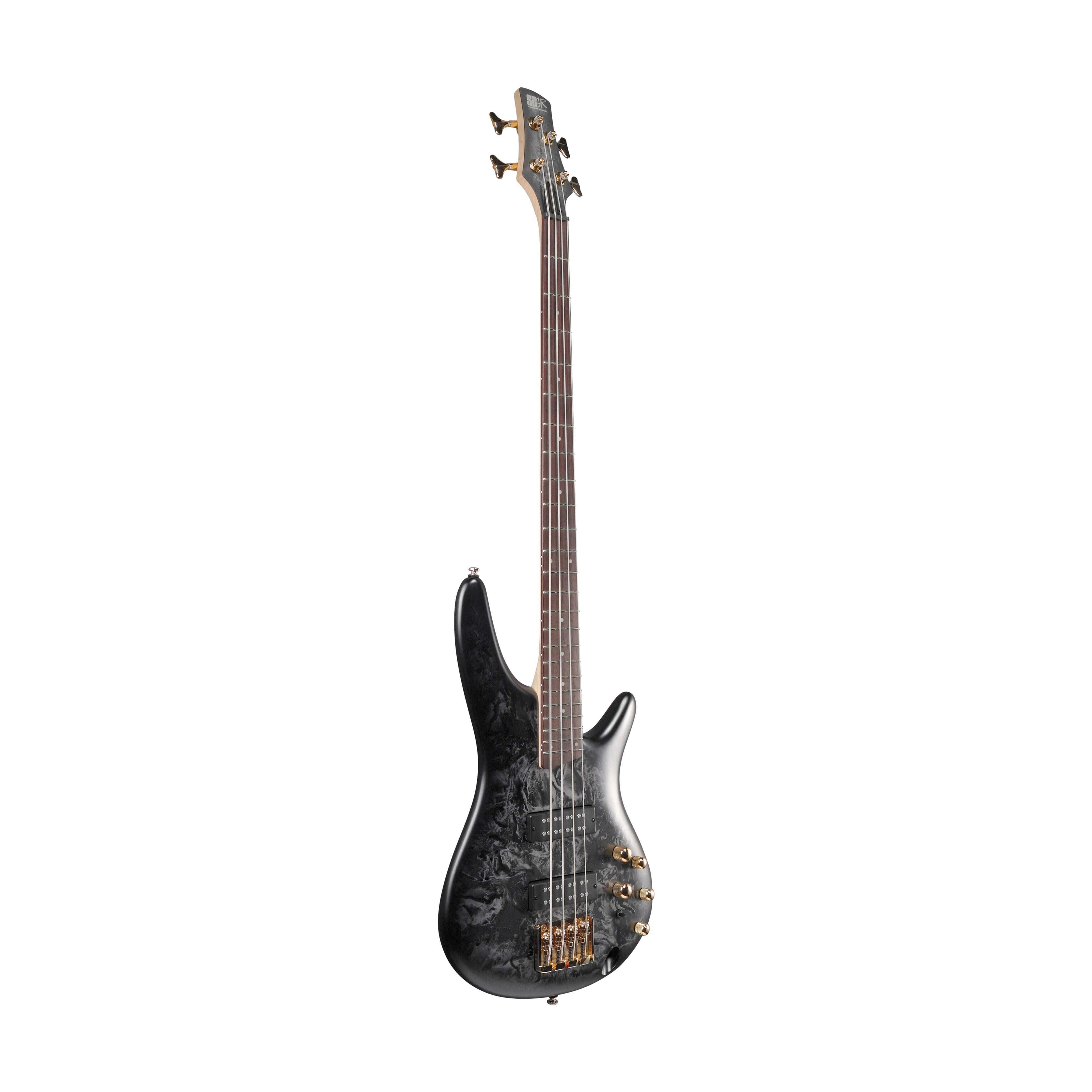 Ibanez SR300EDX-BZM 4-String Bass Guitar, Black Ice Frozen Matte |  IBANEZ |  BASS GUITAR |  Zoso Music