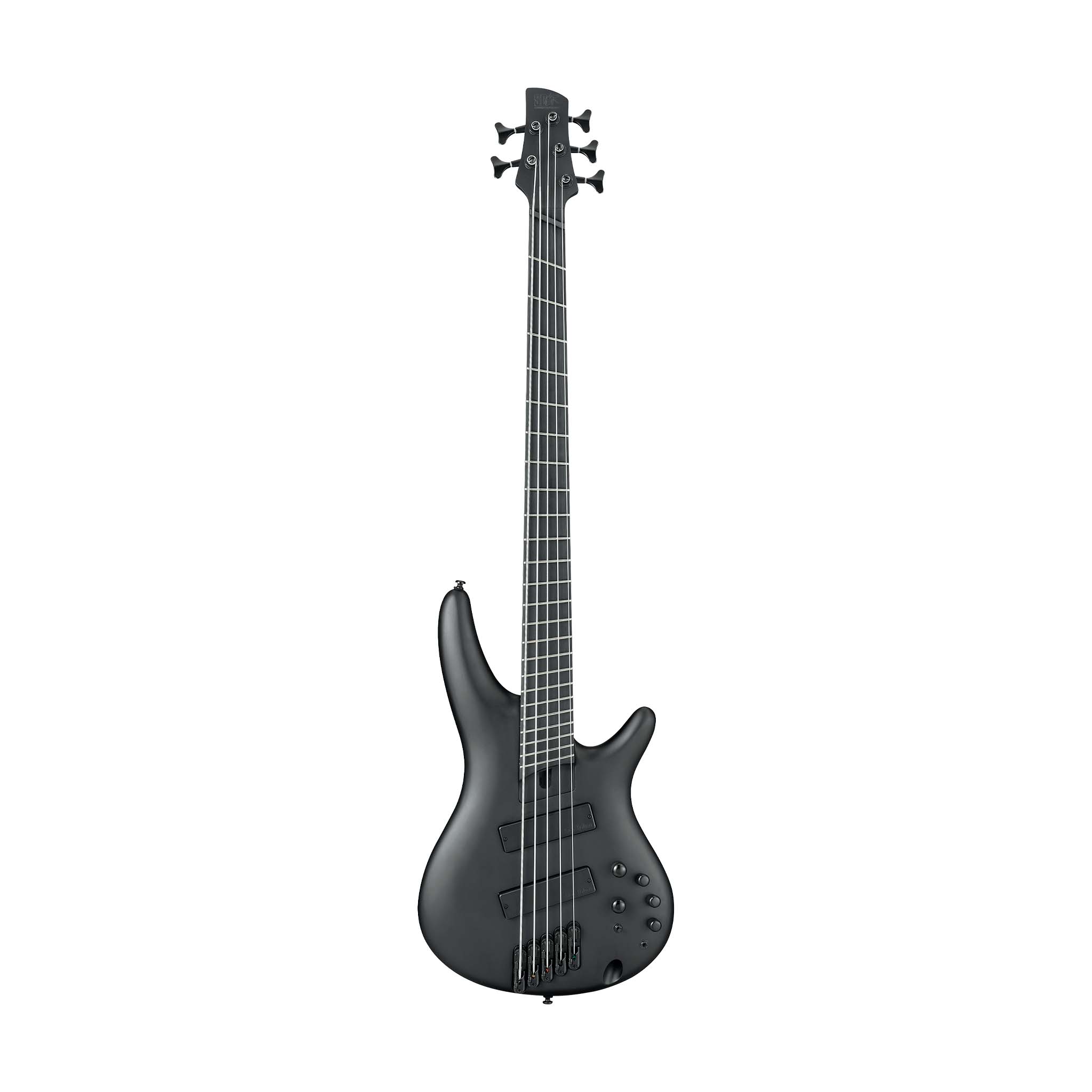 Ibanez Iron Label SRMS625EX Bass Guitar - Black Flat |  IBANEZ |  BASS GUITAR |  Zoso Music